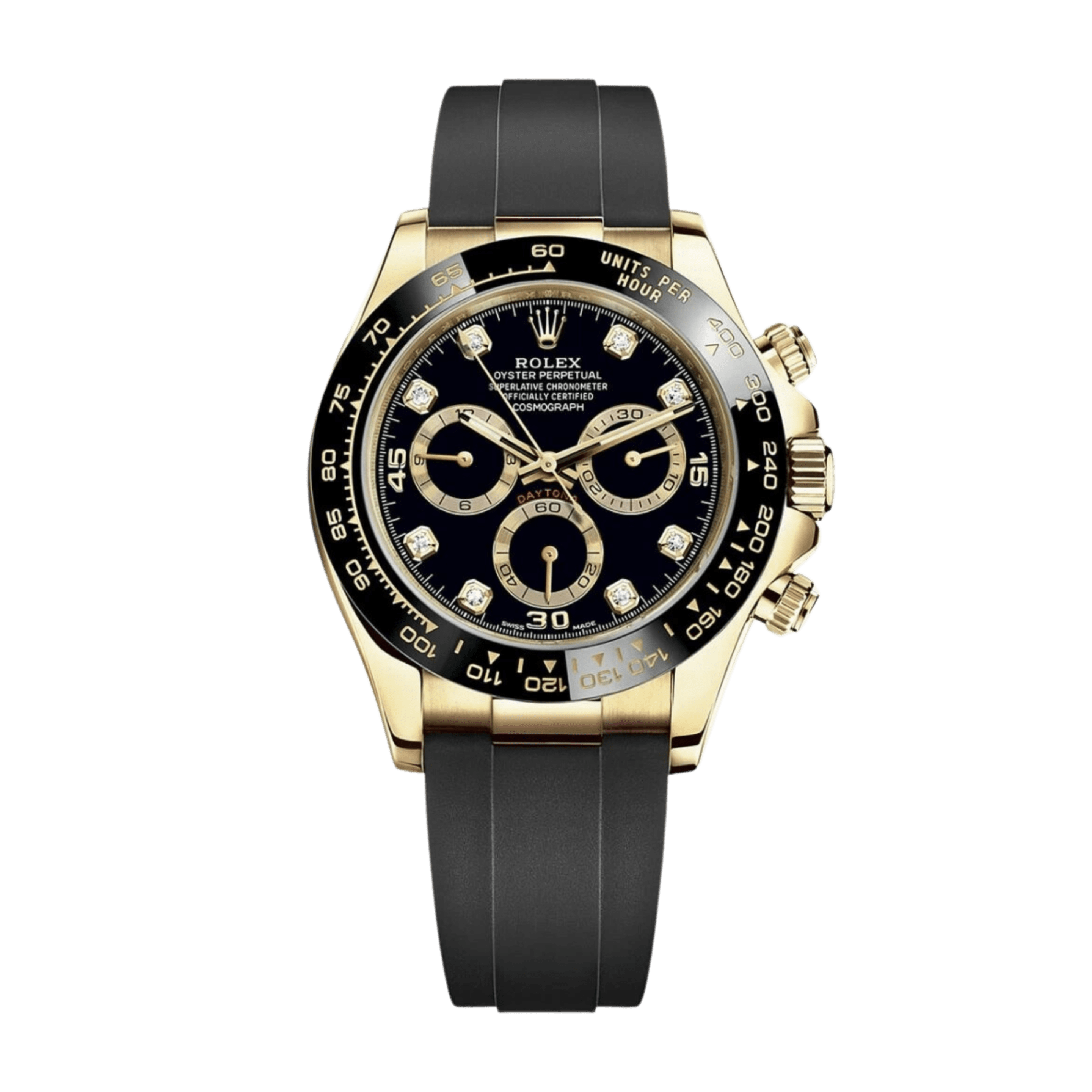 Daytona Yellow Gold Oysterflex Black Dial 40mm Product Image