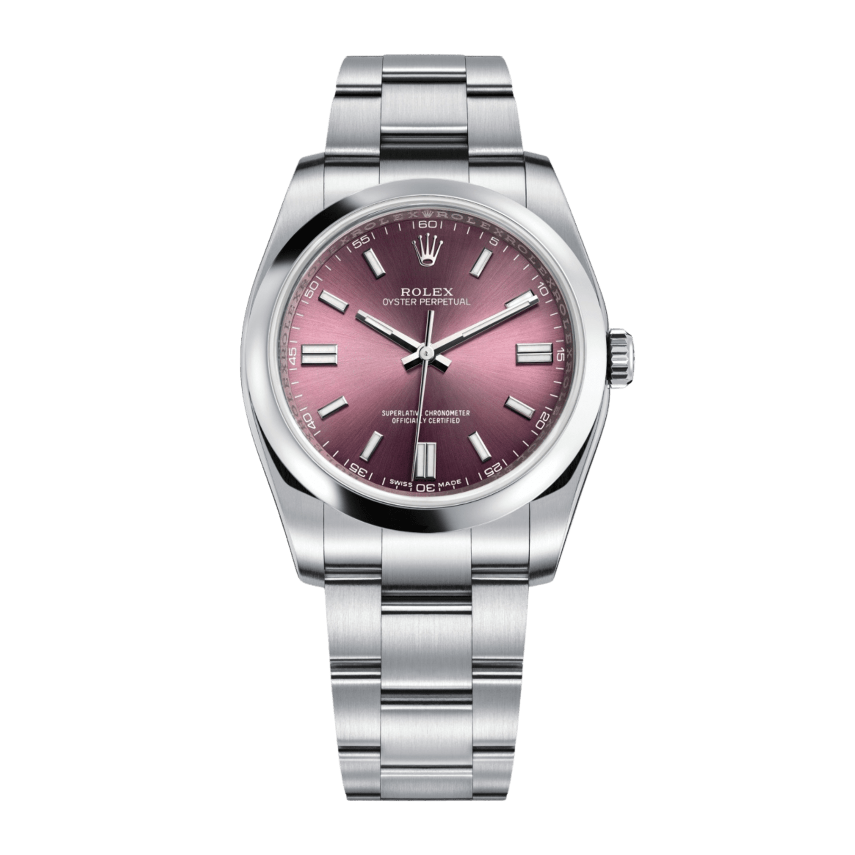 Oyster Perpetual Steel Purple Dial 36mm Product Image