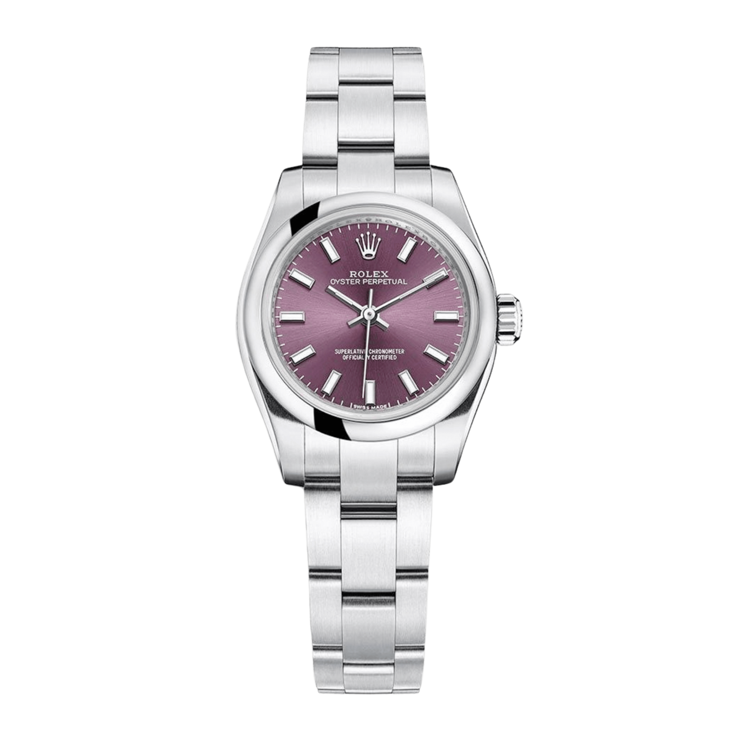 Oyster Perpetual Steel Purple Dial 26mm Product Image