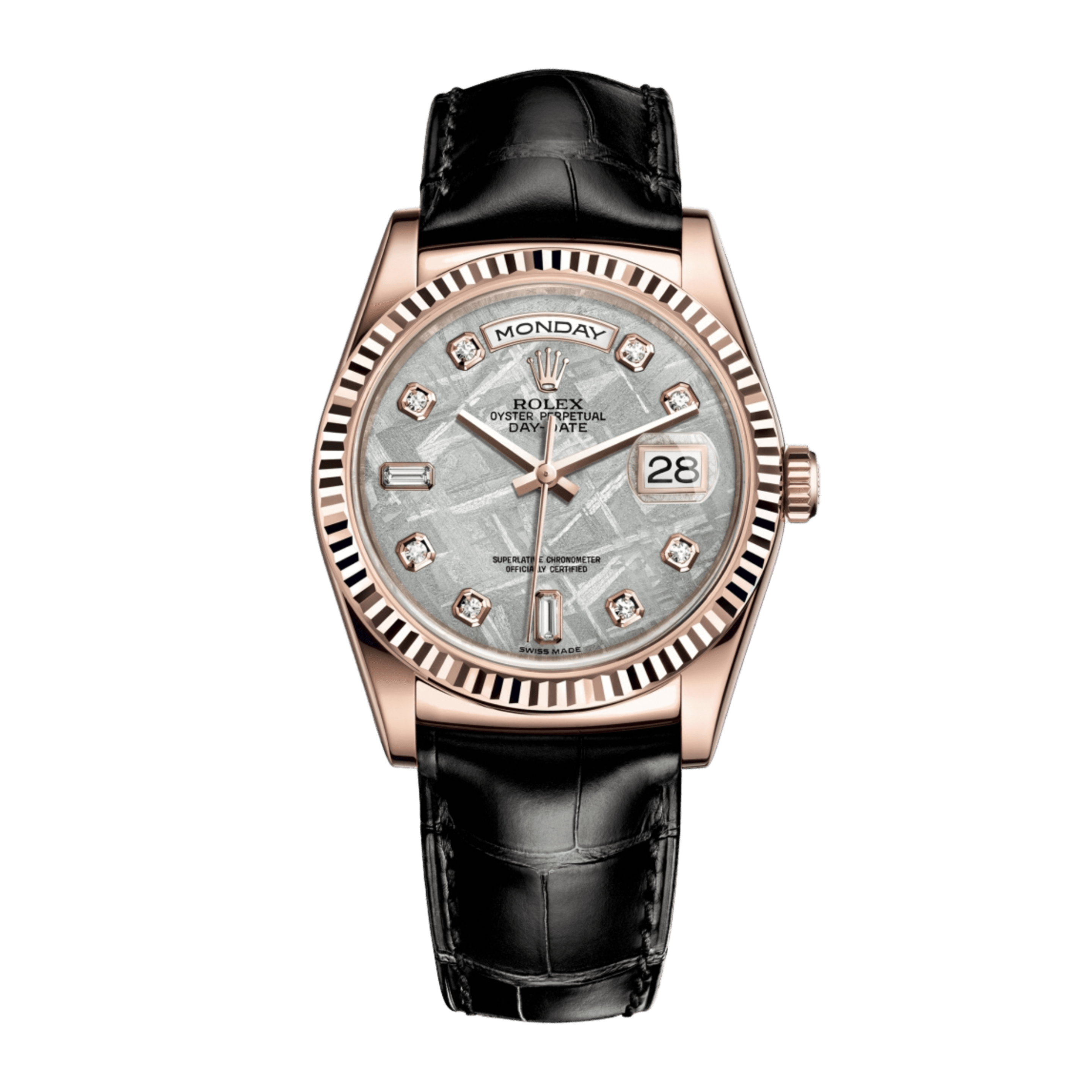 Day-Date 36 Rose Gold Silver Dial 36mm Product Image