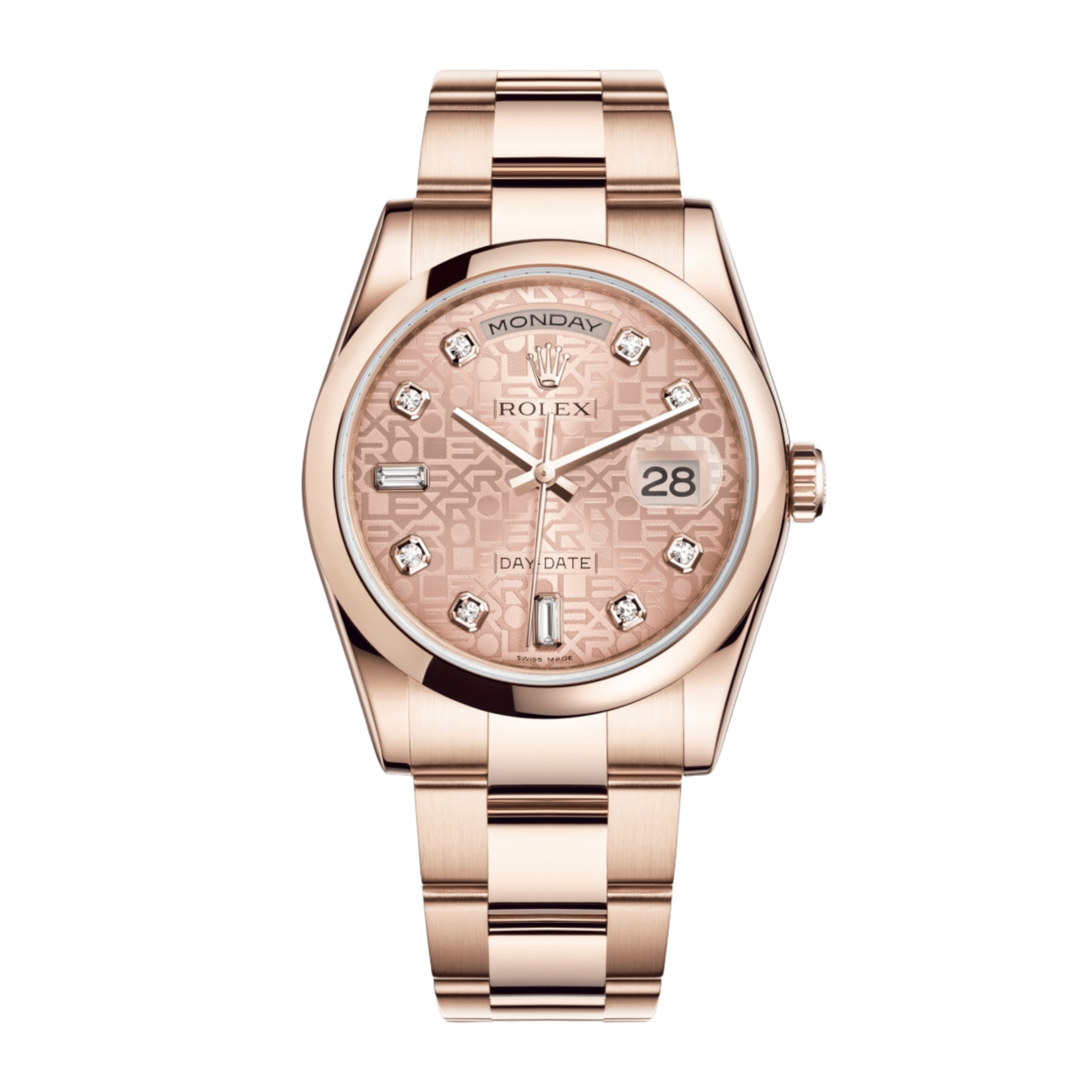 Day-Date 36 Rose Gold Pink Dial 36mm Product Image