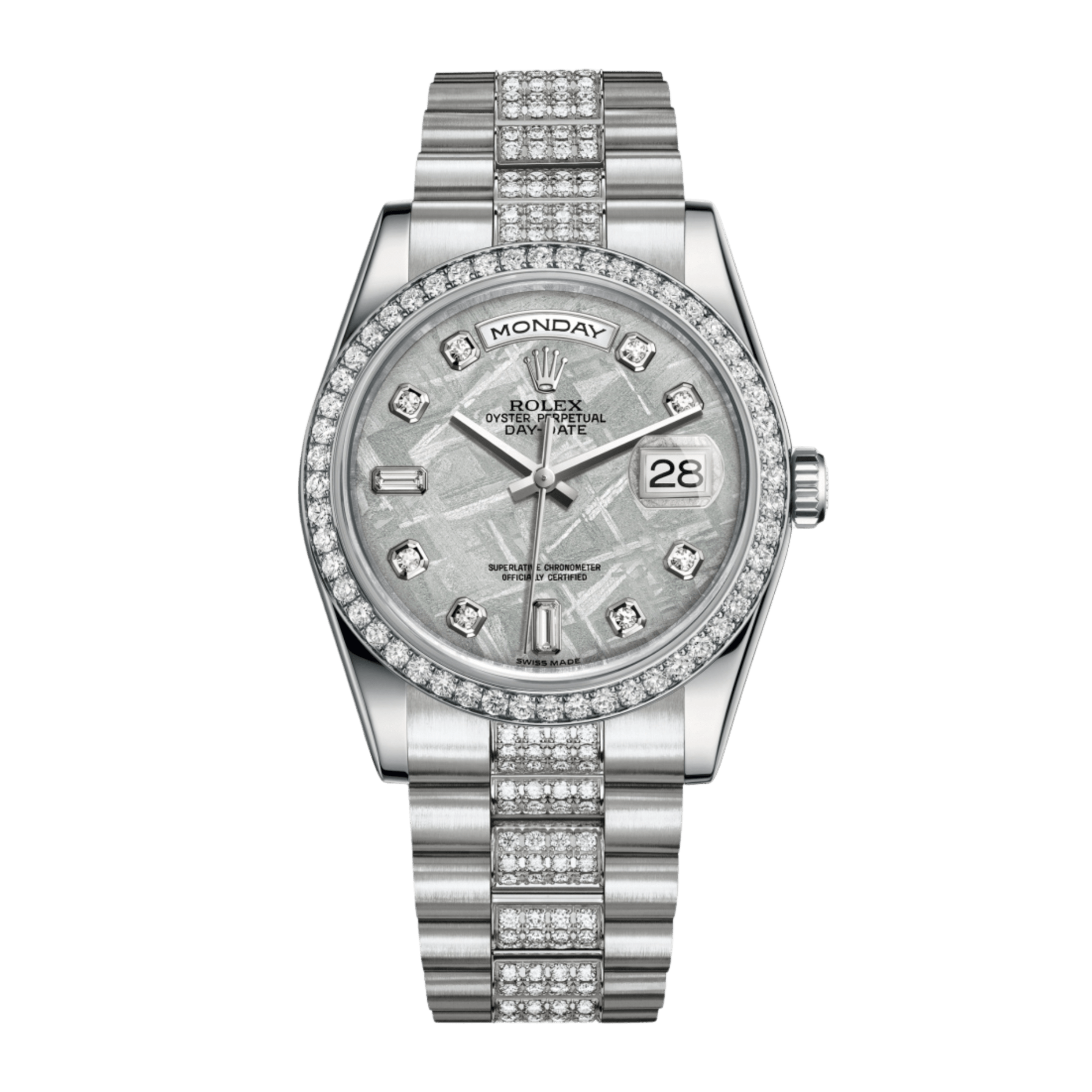 Day-Date 36 Platinum Diamond Meteorite Dial 36mm Product Image