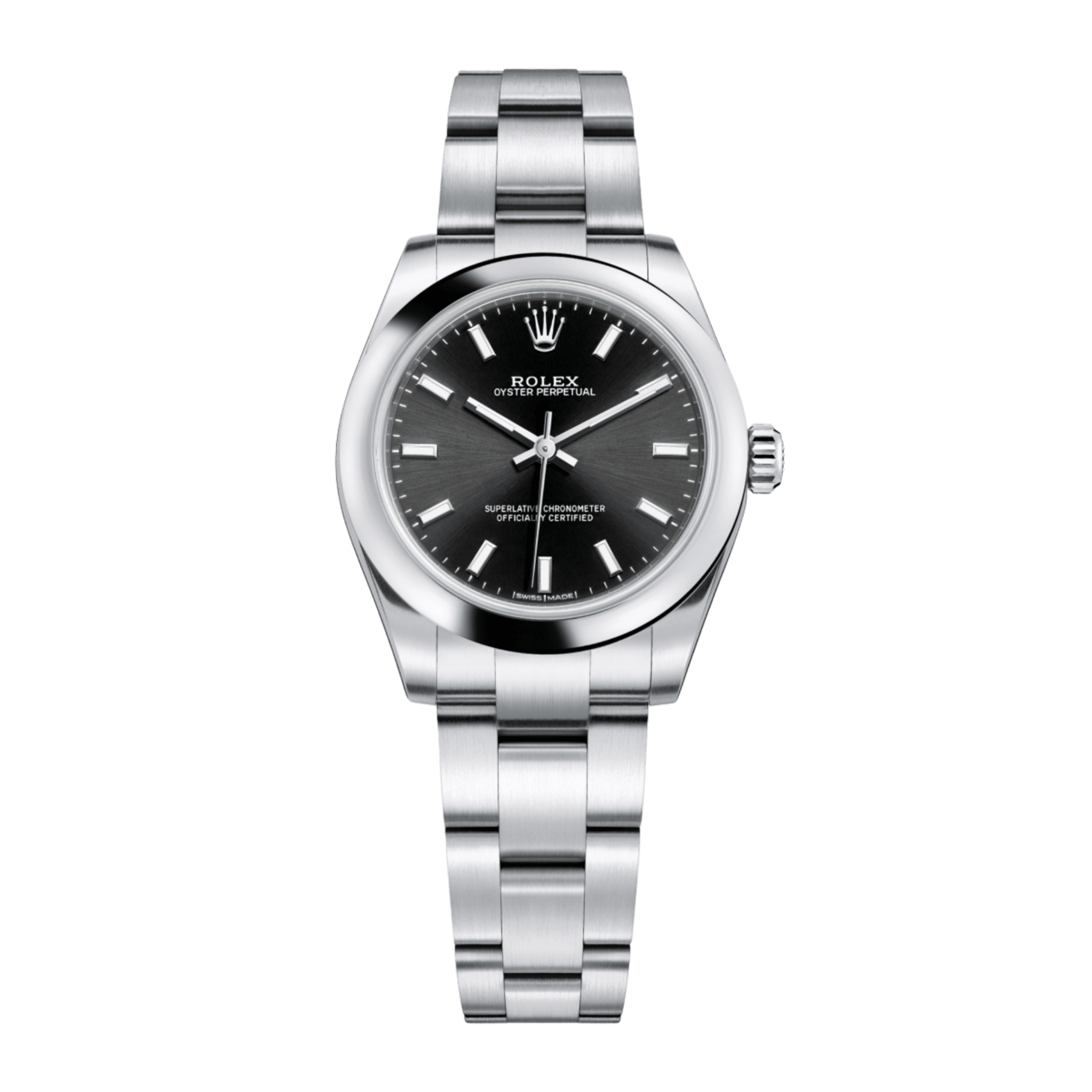 Oyster Perpetual Steel Black Dial 31mm Product Image