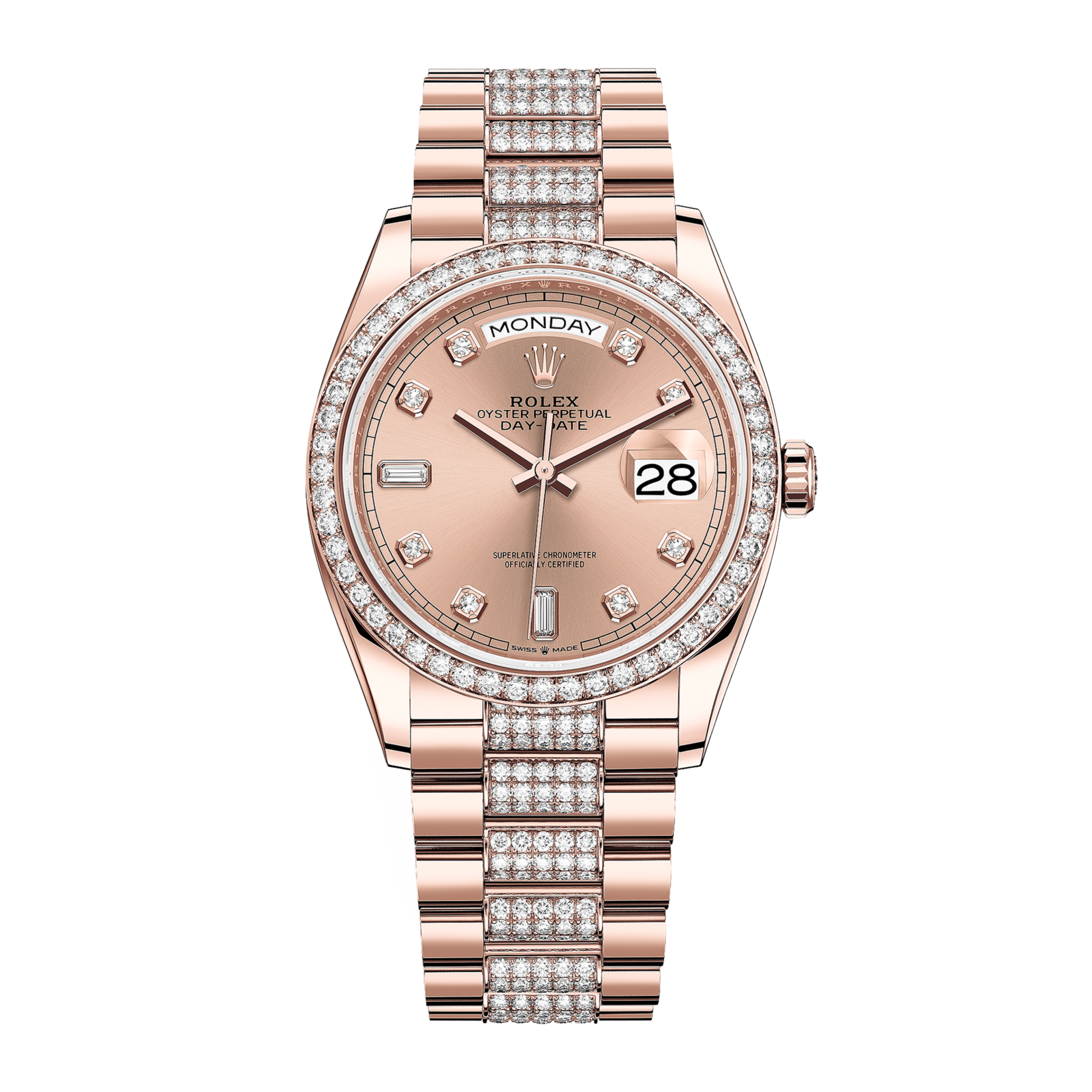 Day-Date 36 Rose Gold Pink Dial 36mm Product Image