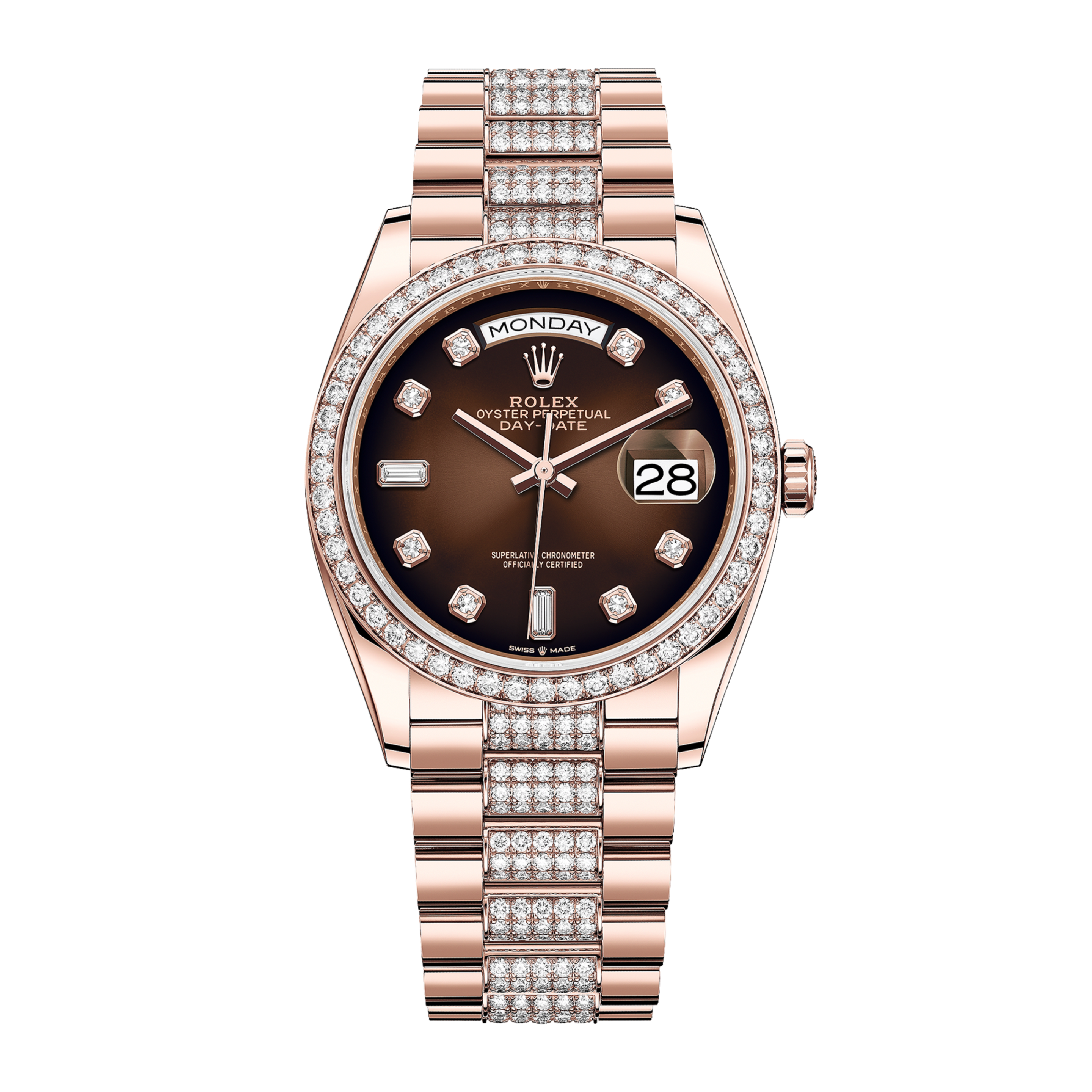 Day-Date 36 Rose Gold Brown Dial 36mm Product Image