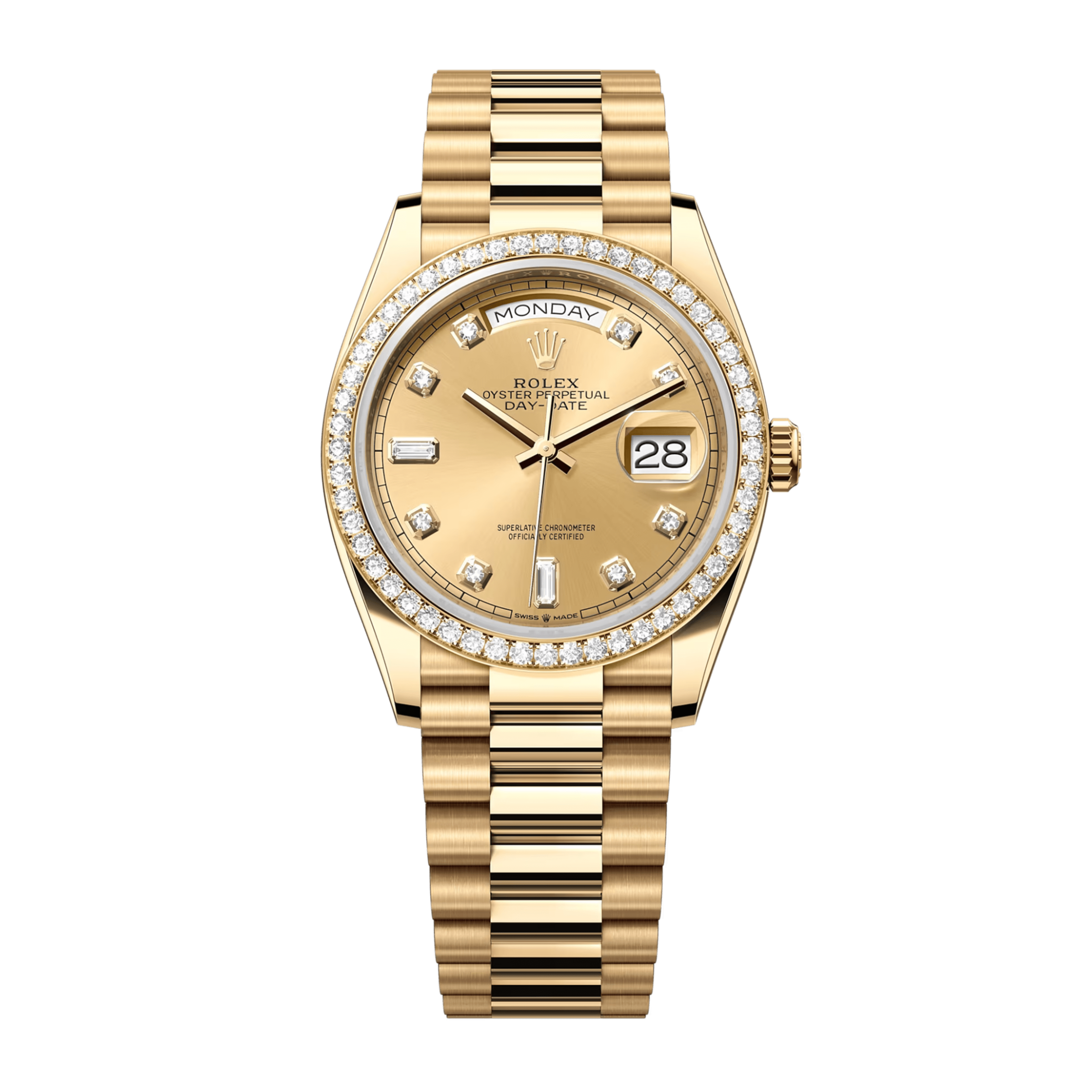Day-Date 36 Yellow Gold Champagne Dial 36mm Product Image