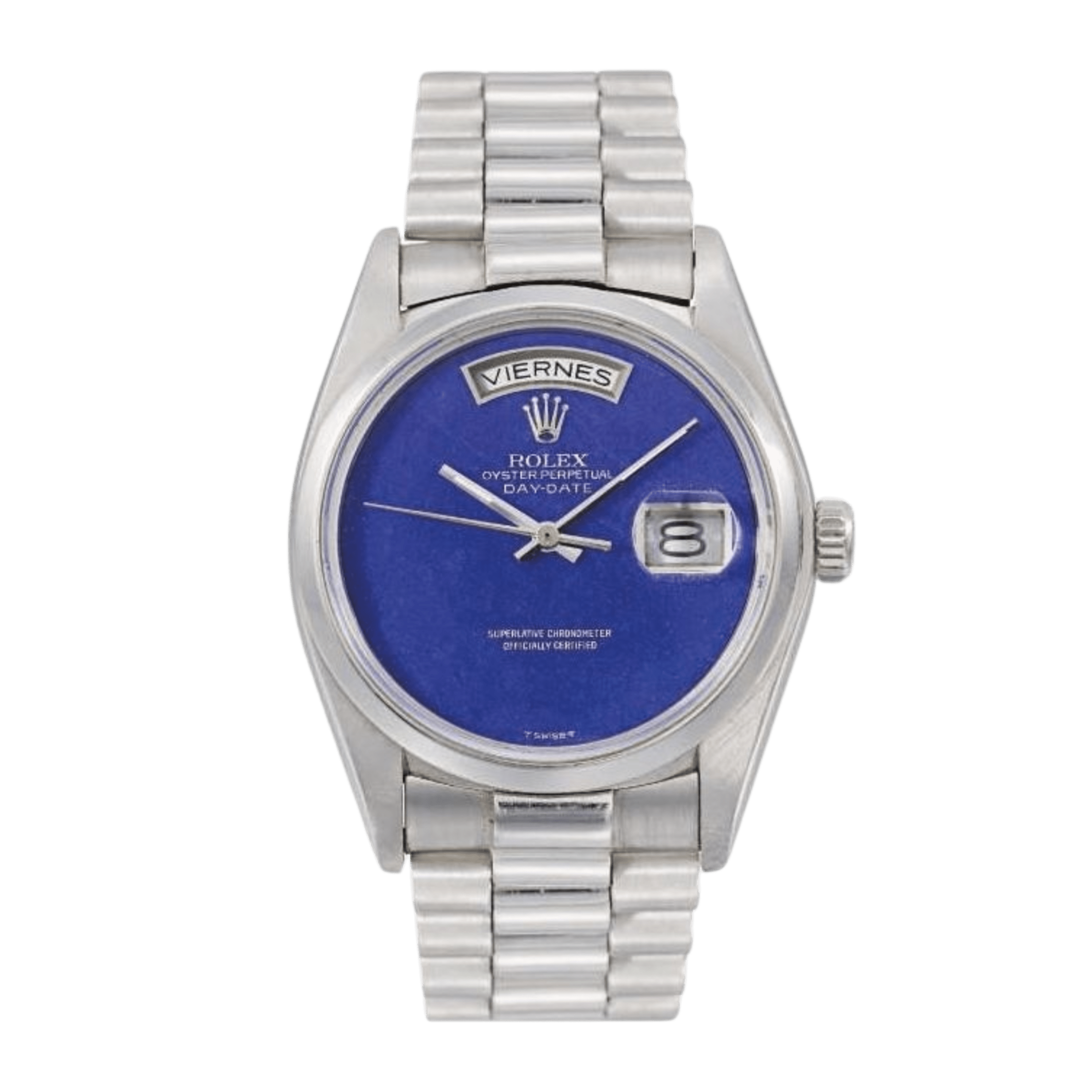 Rolex Day-Date 36 Platinum Blue Dial 36mm 18026 - Make an offer