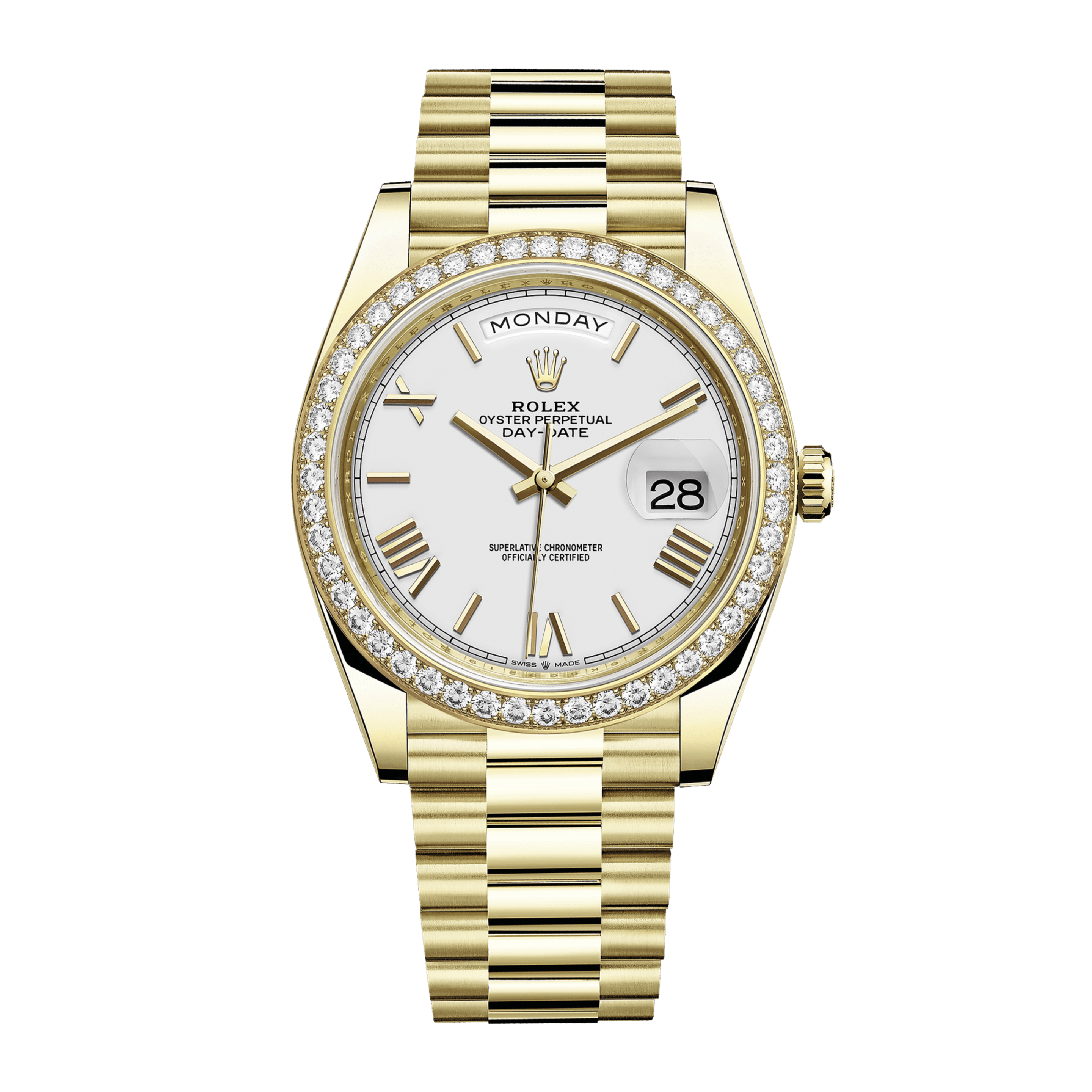 Day-Date 40 Yellow Gold White Dial 40mm Product Image