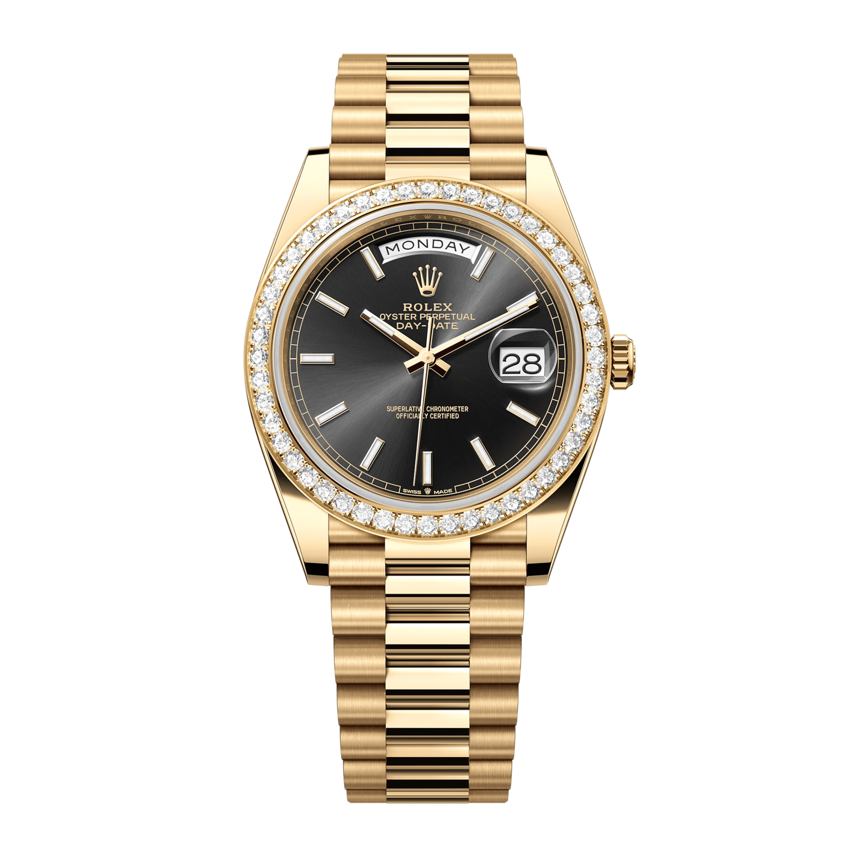 Day-Date 40 Yellow Gold Black Dial 40mm Product Image