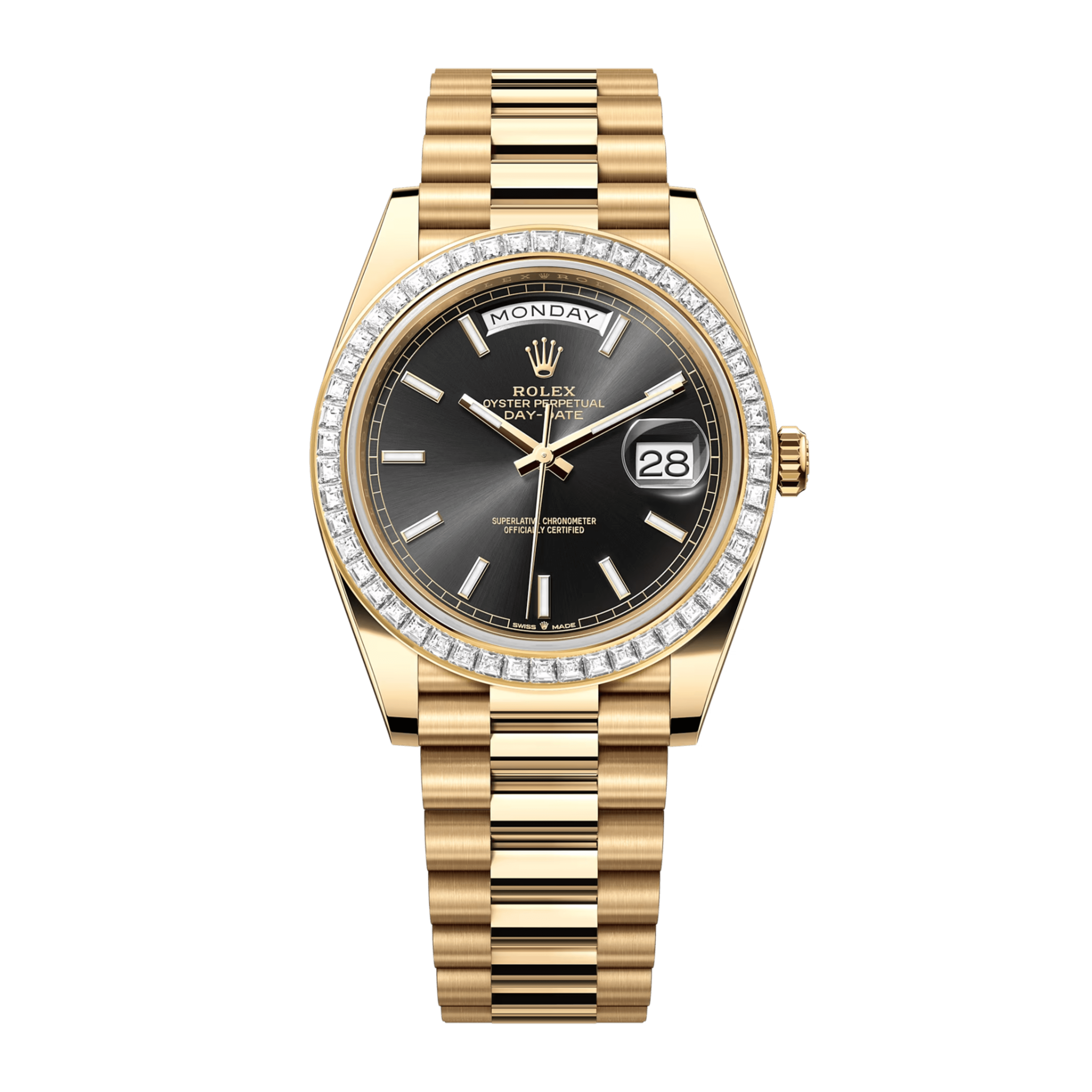 Day-Date 40 Yellow Gold Black Dial 40mm Product Image