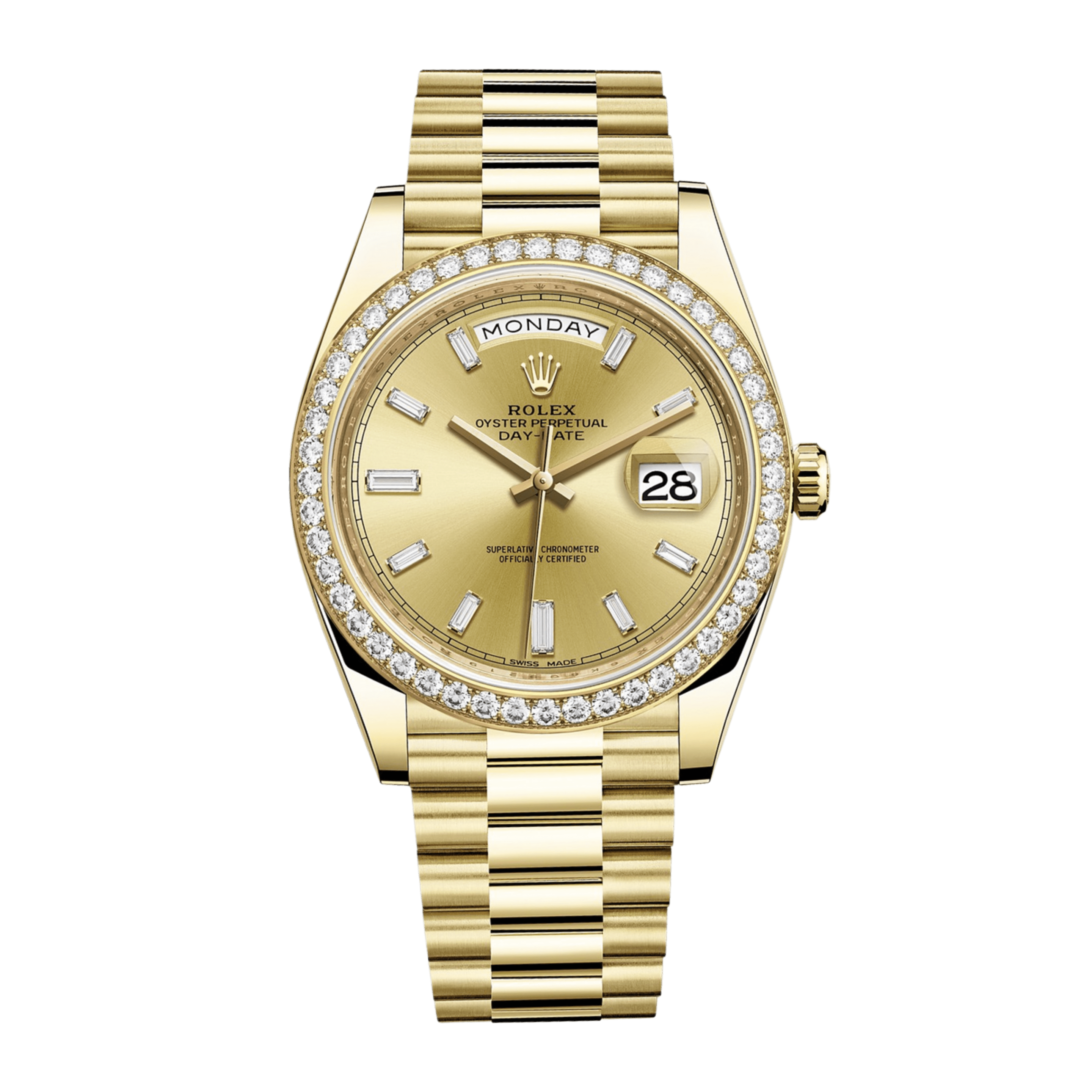 Day-Date 40 Yellow Gold Champagne Dial 40mm Product Image