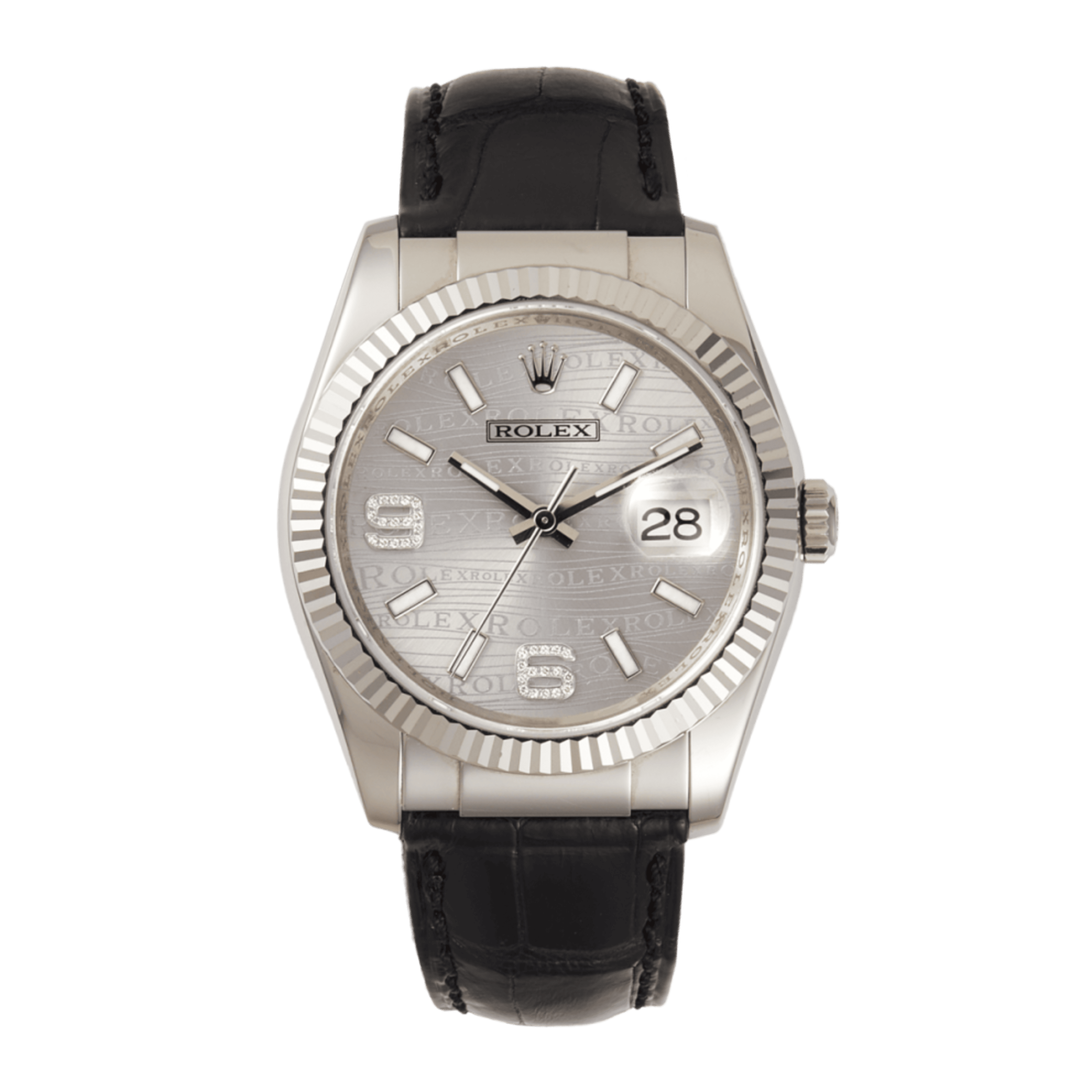 Datejust White Gold Silver Dial 36mm Product Image