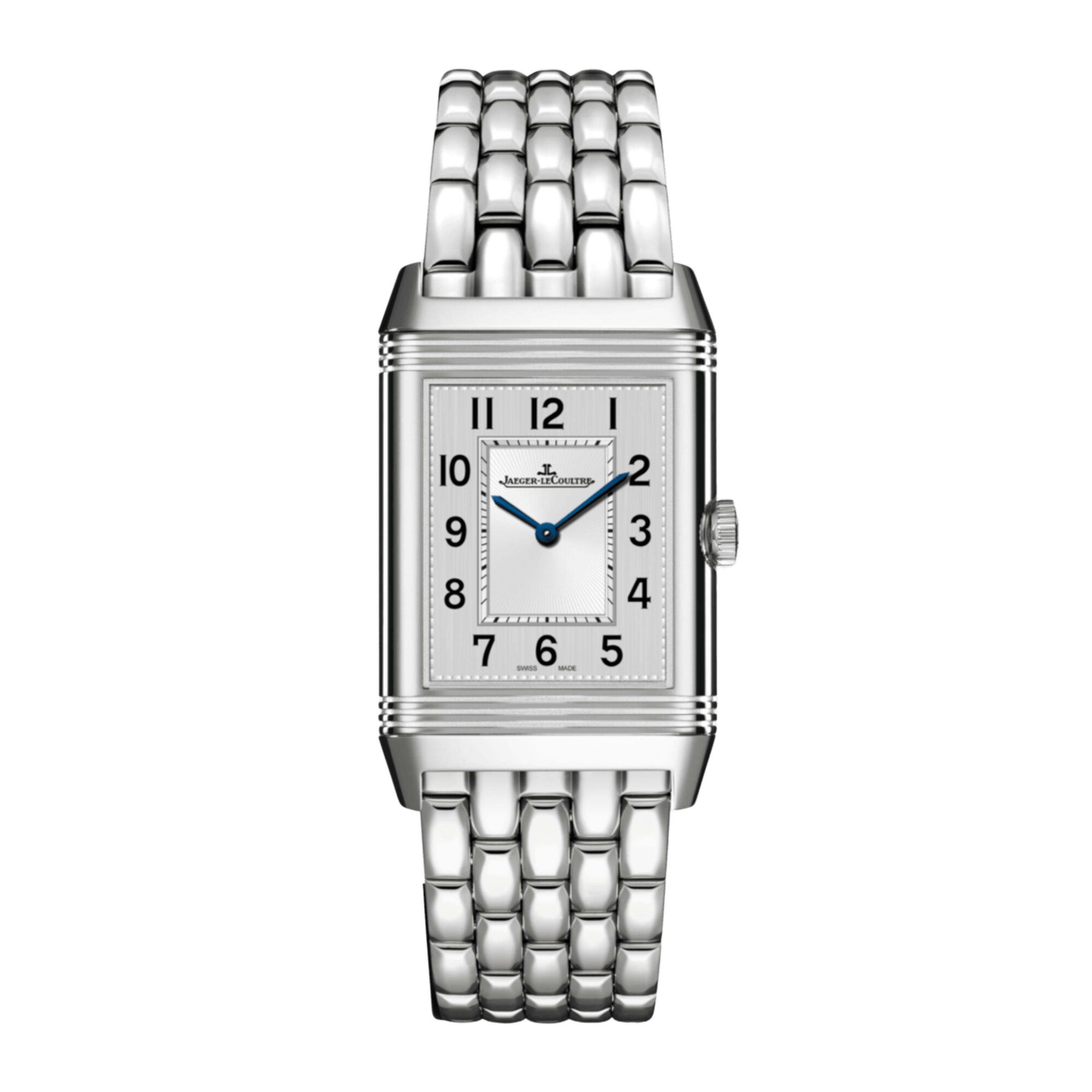 Reverso Classic Medium Thin Steel Silver Dial 24mm Product Image