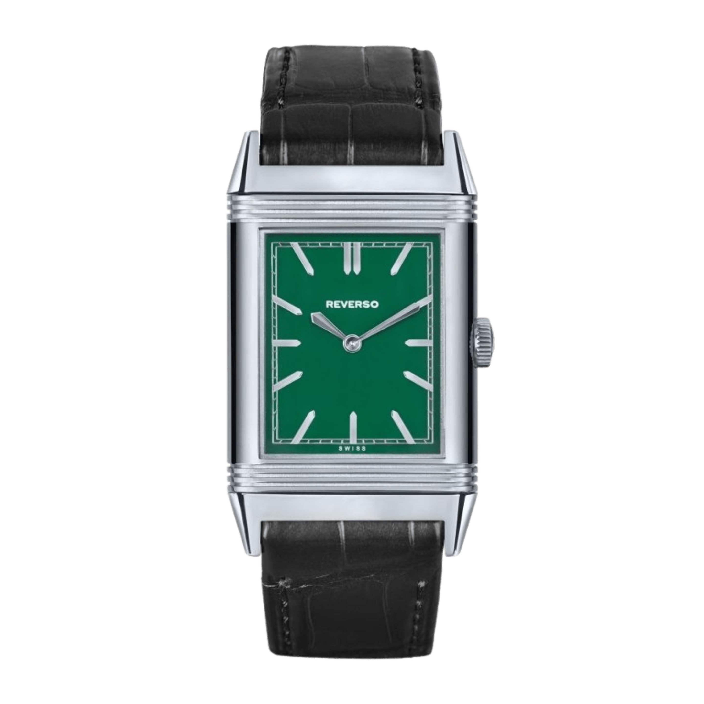 Reverso Ultra Thin London Boutique Edition Steel Green Dial 27mm Product Image