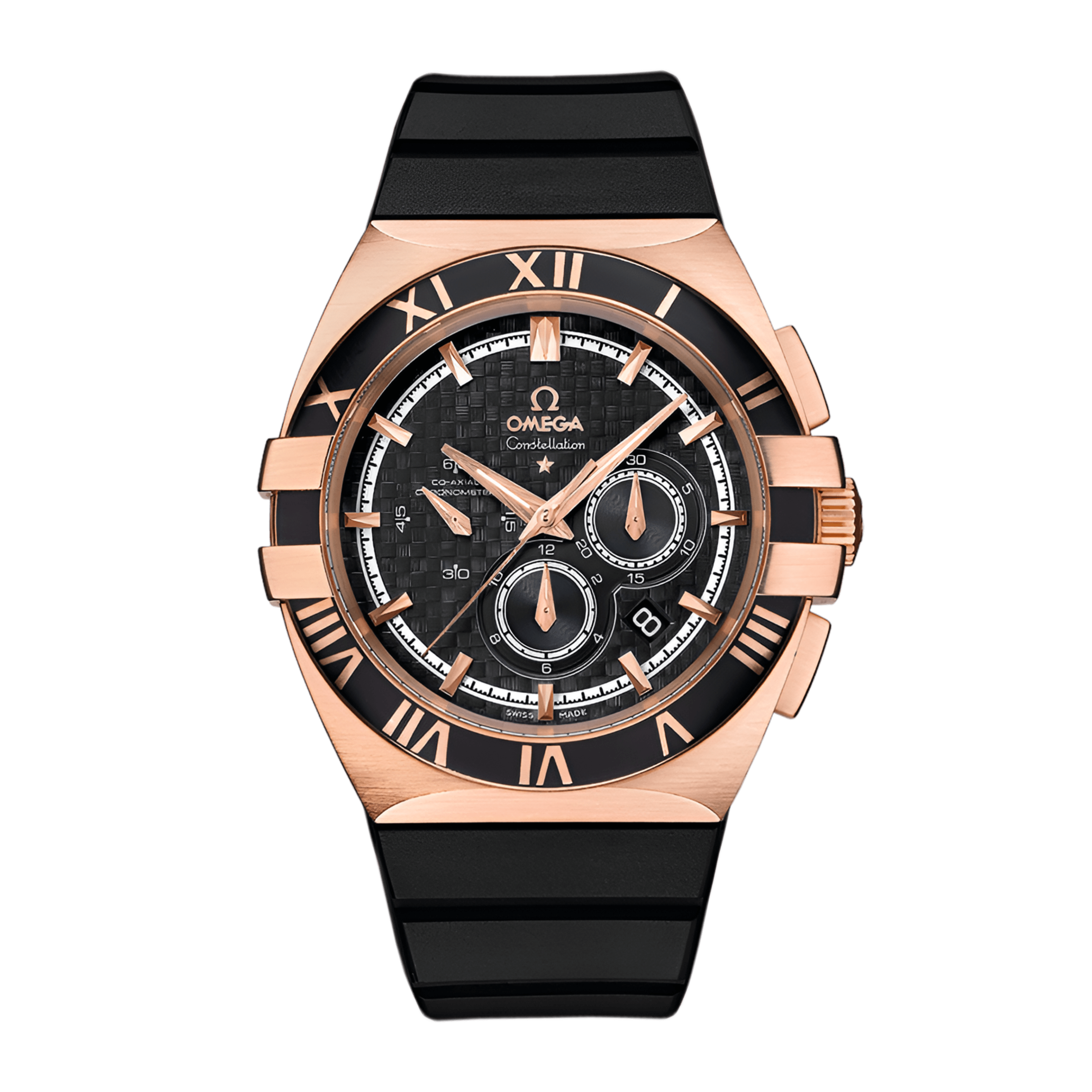 Constellation Chronograph Double Eagle Rose Gold Black Dial 41mm Product Image