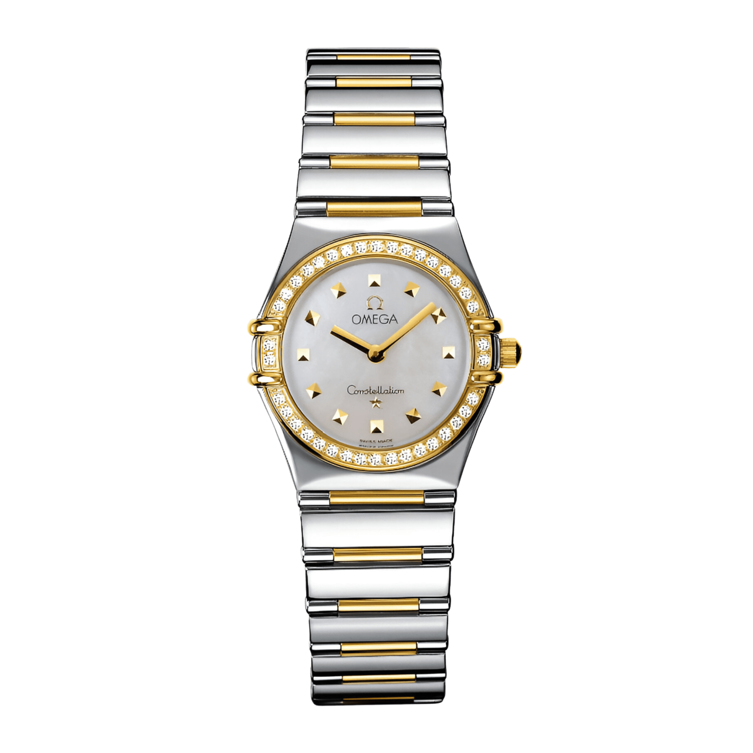 Constellation Yellow Gold & Steel Diamond White Dial 26mm Product Image