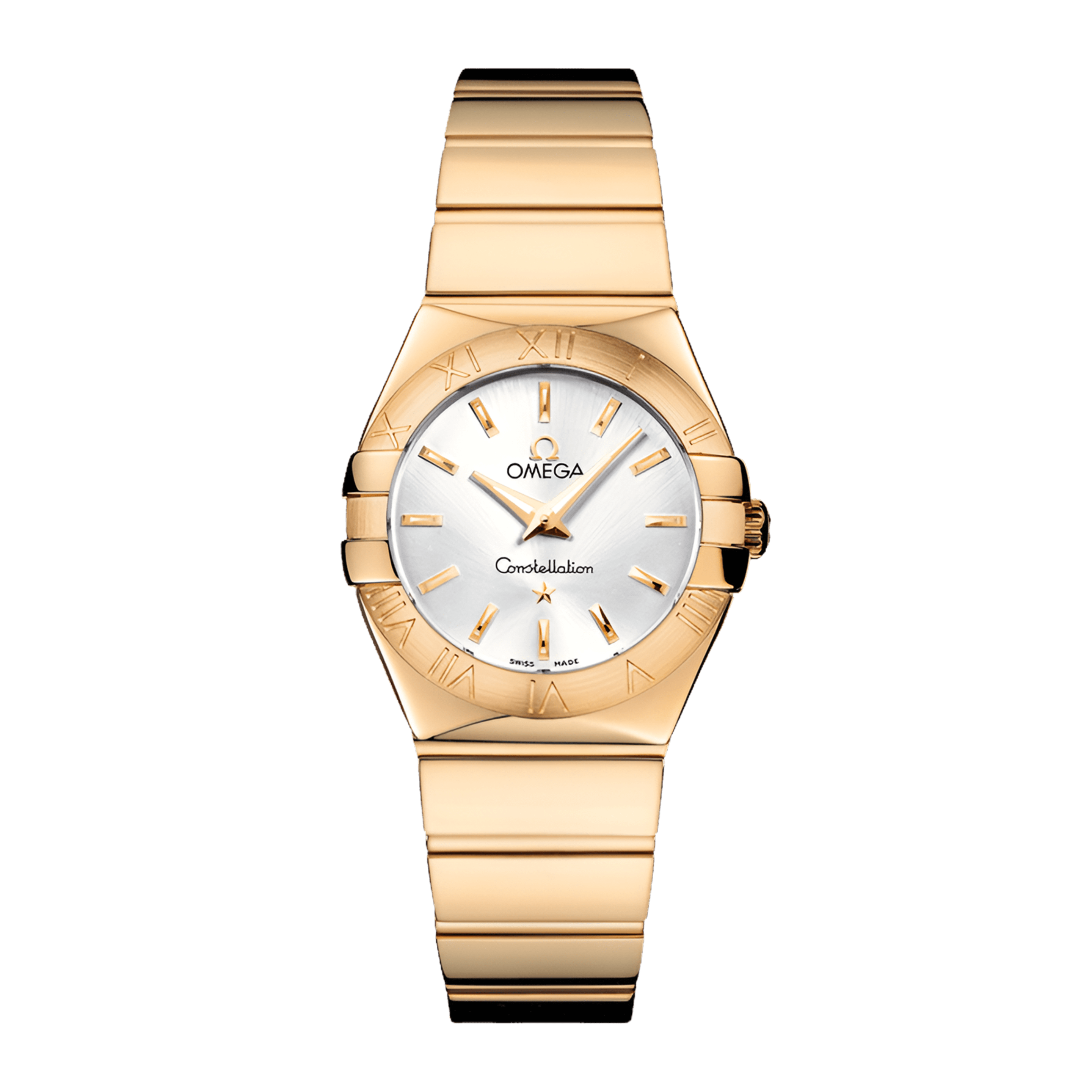 Constellation Quartz Yellow Gold Silver Dial 27mm Product Image