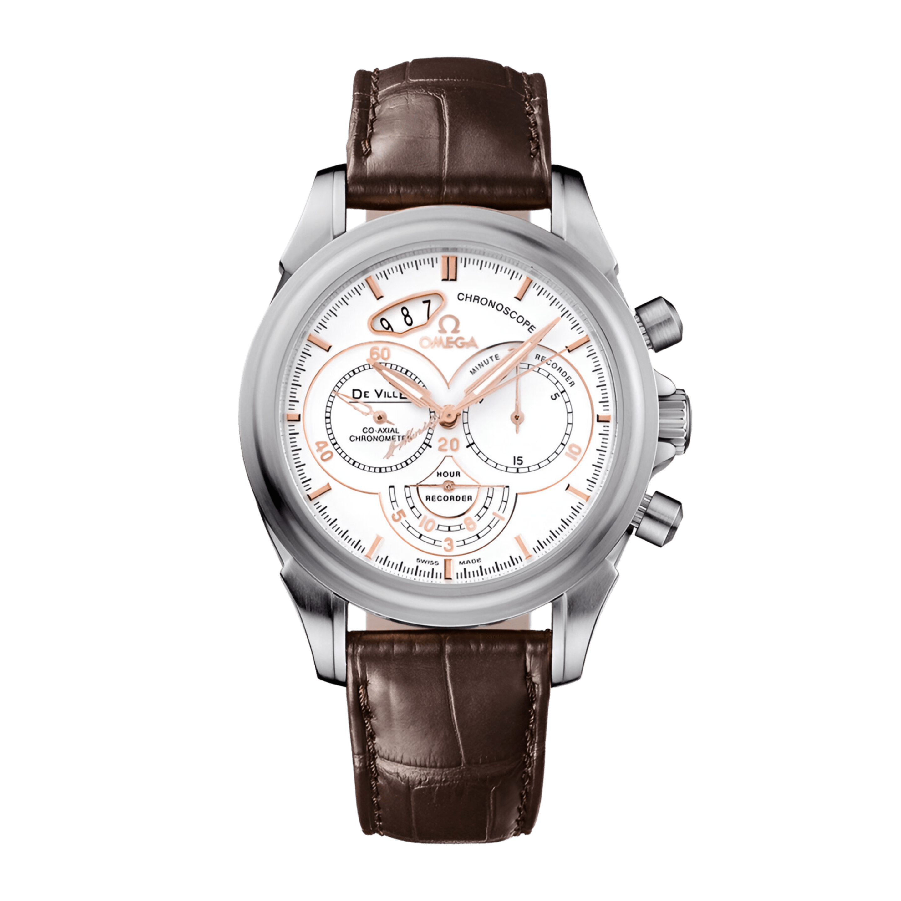 De Ville Steel White Dial 41mm Product Image