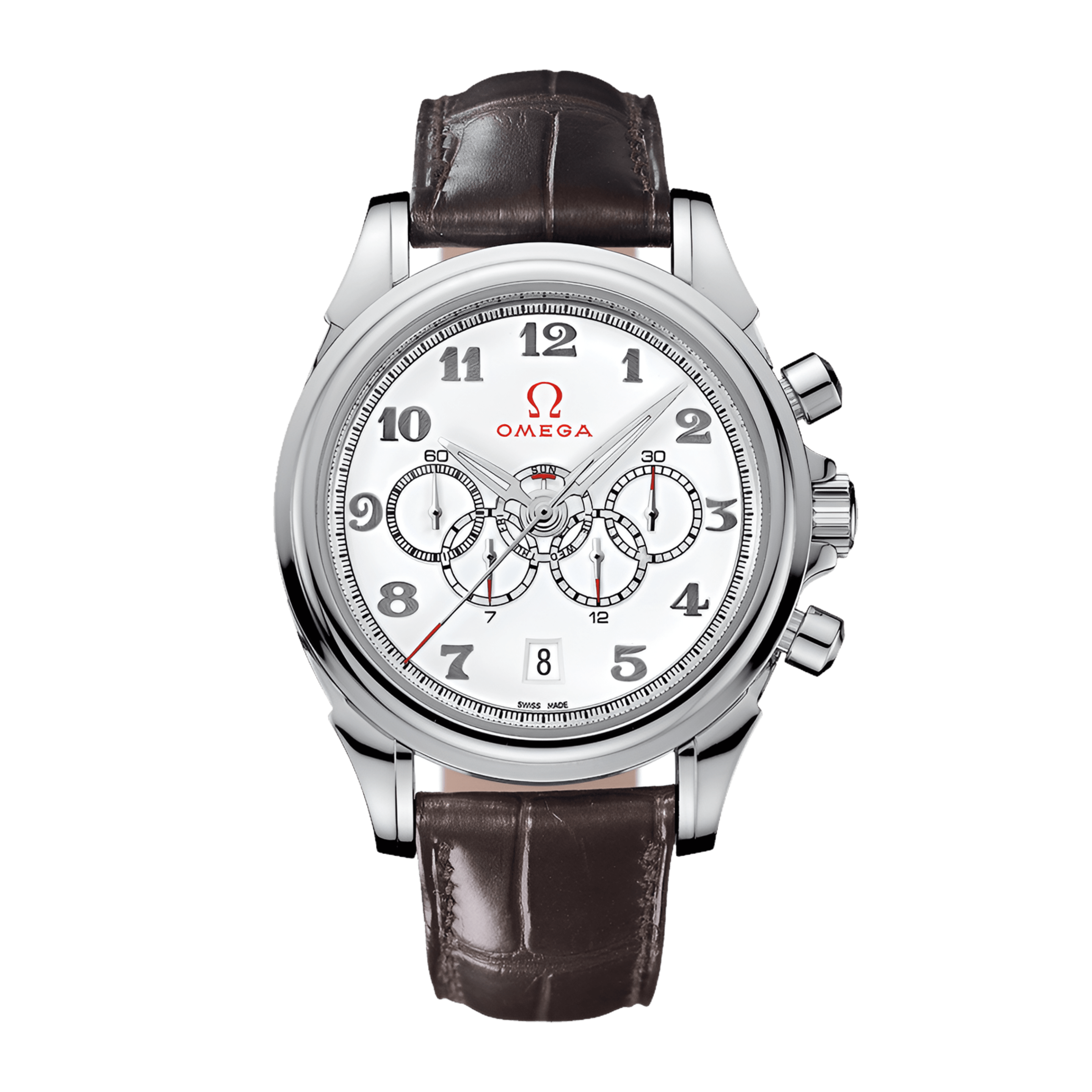 De Ville Steel White Dial 41mm Product Image