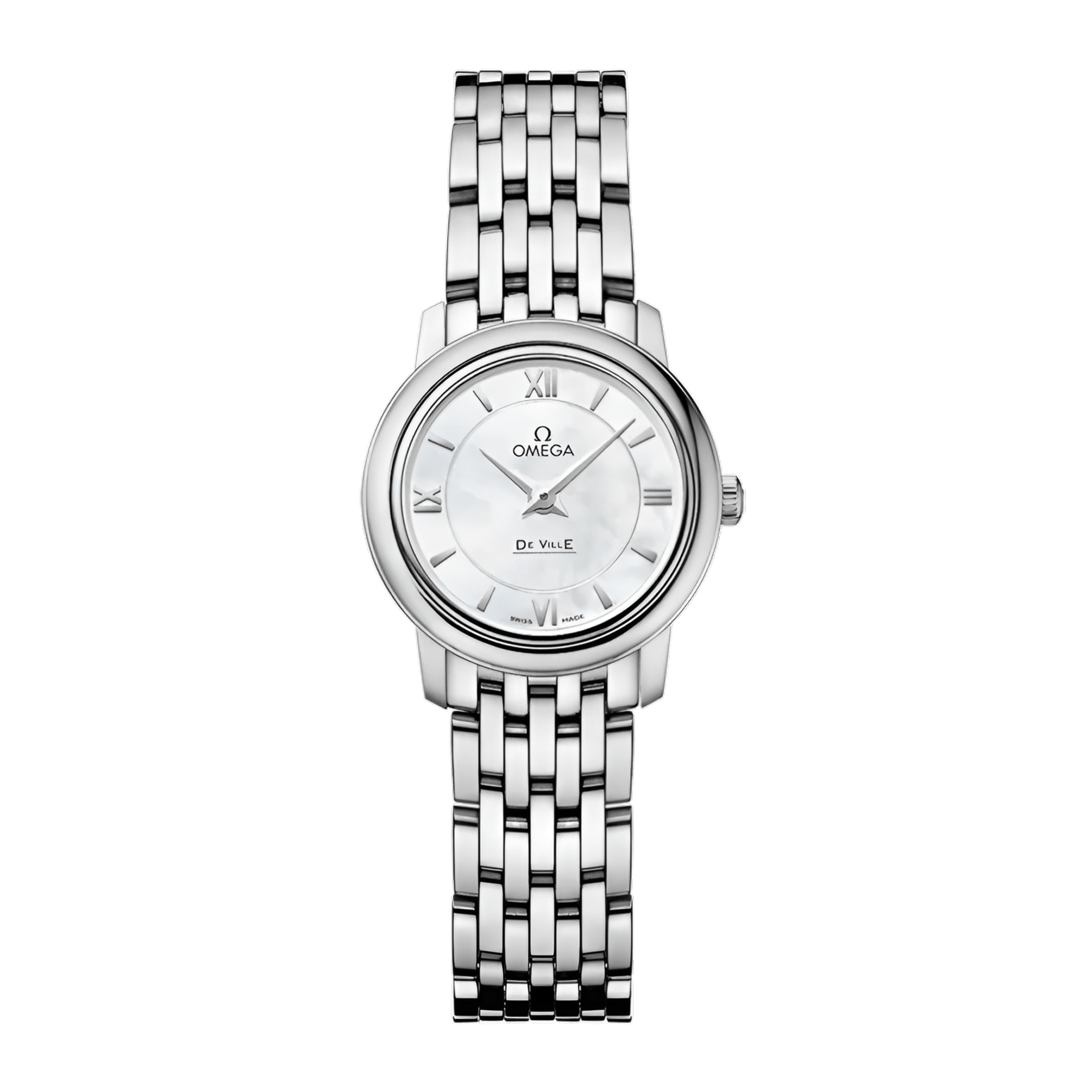 De Ville Steel White Dial 24mm Product Image