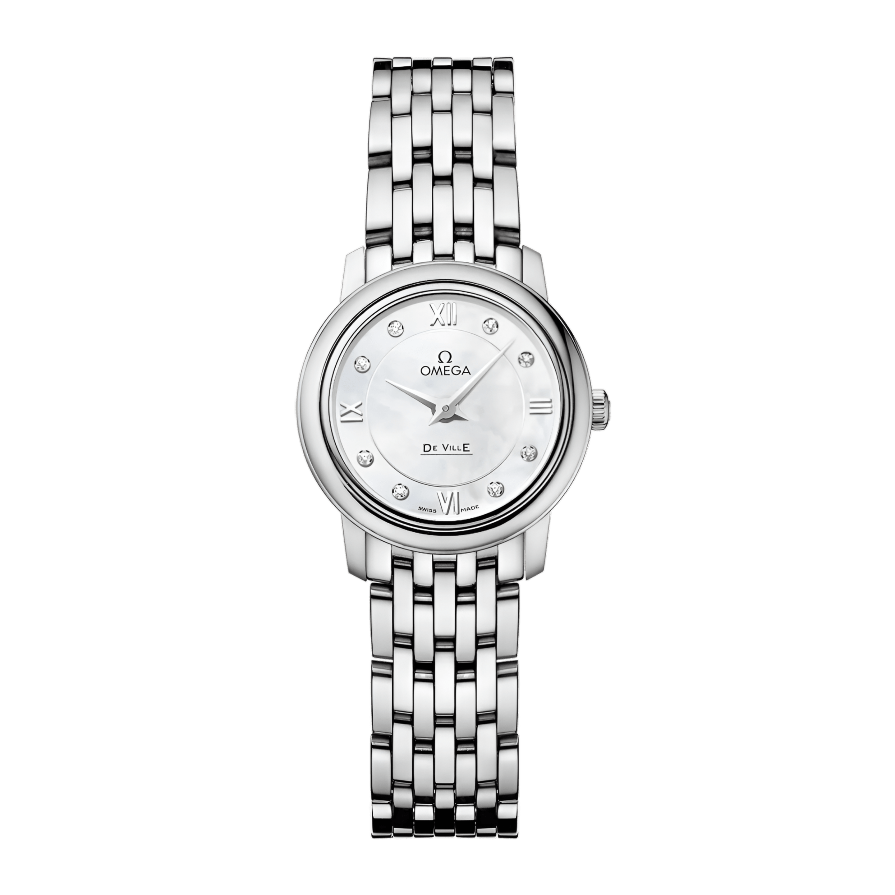 De Ville Steel White Dial 24mm Product Image