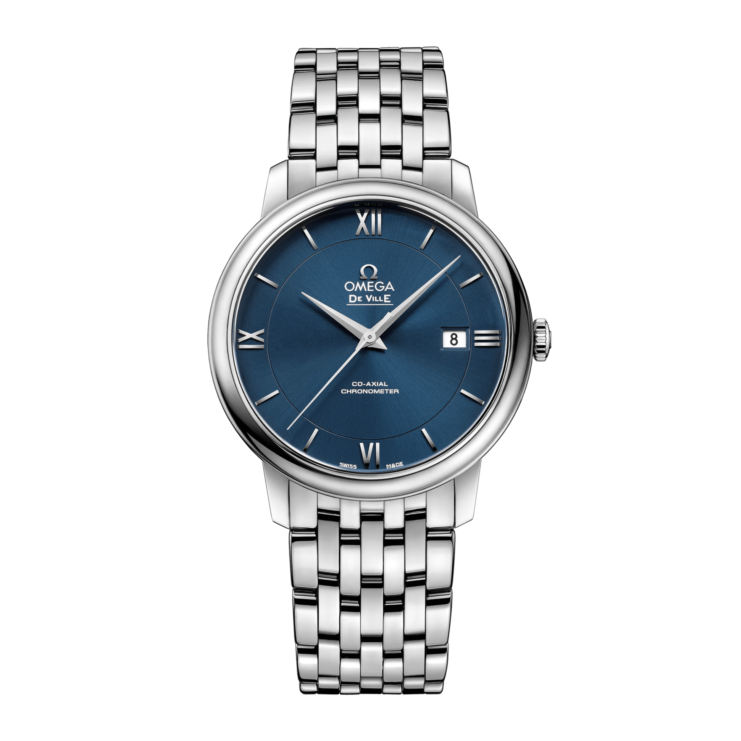 De Ville Steel Blue Dial 39mm Product Image