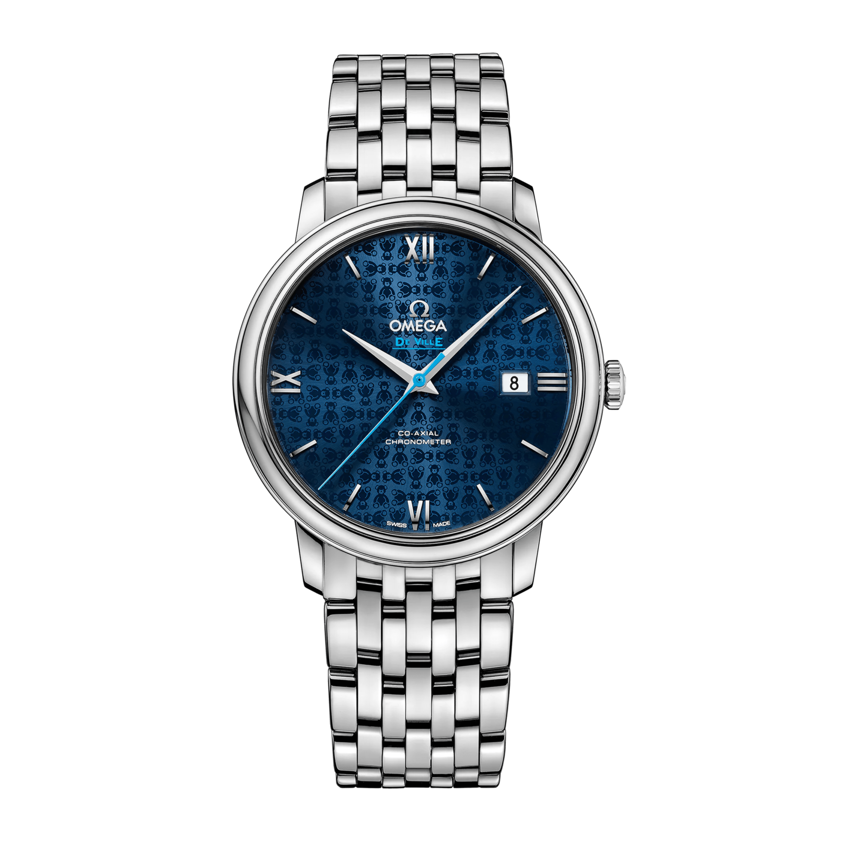 Omega De Ville Steel Blue Dial 39mm 424.10.40.20.03.003 - Make an