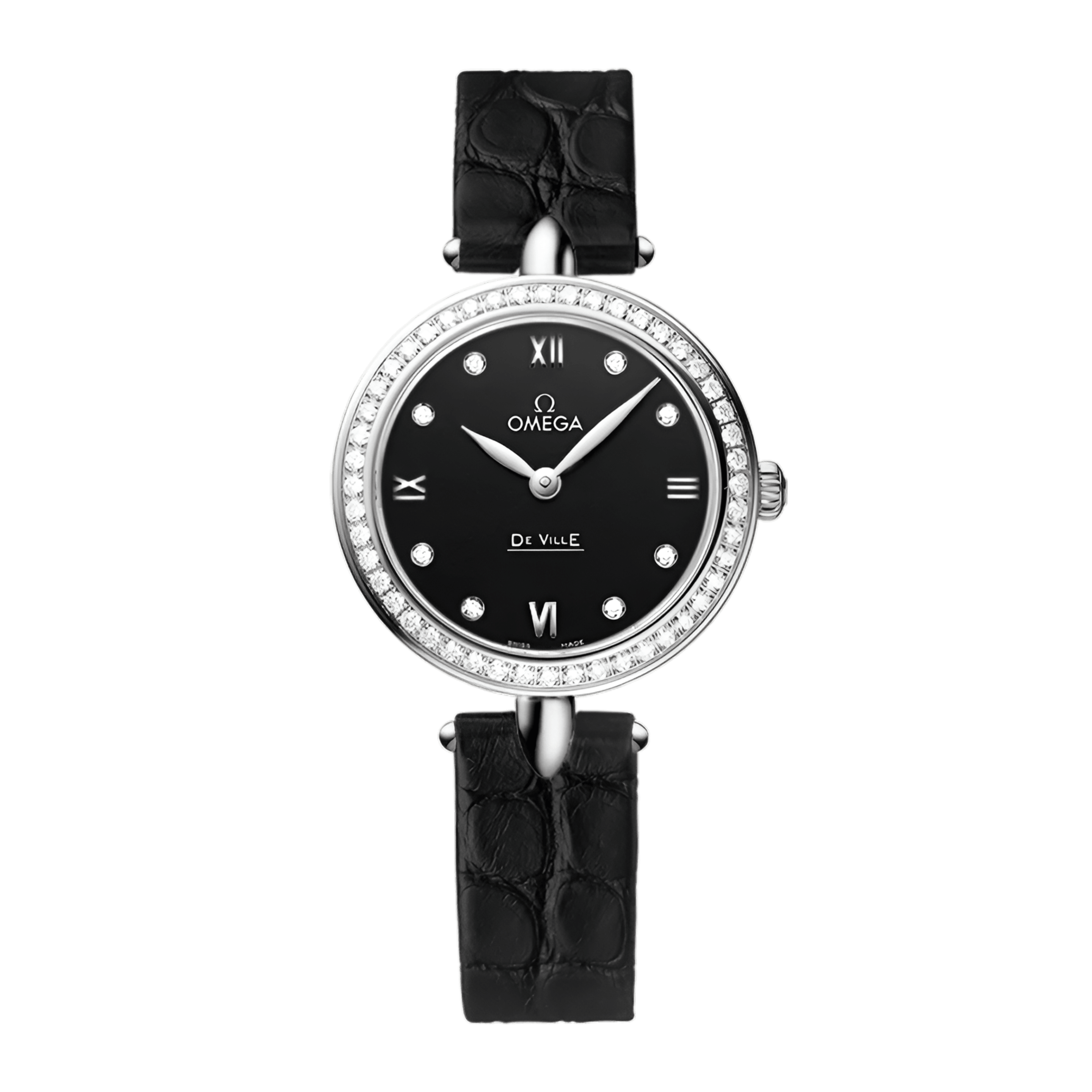 De Ville Steel Black Dial 27mm Product Image