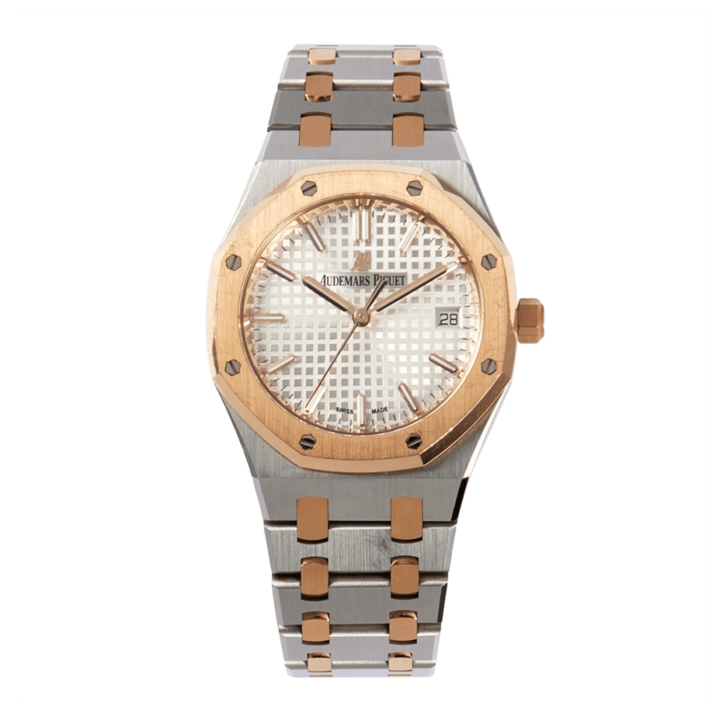 Royal Oak Selfwinding Rose Gold & Steel Silver Dial 34mm Product Image