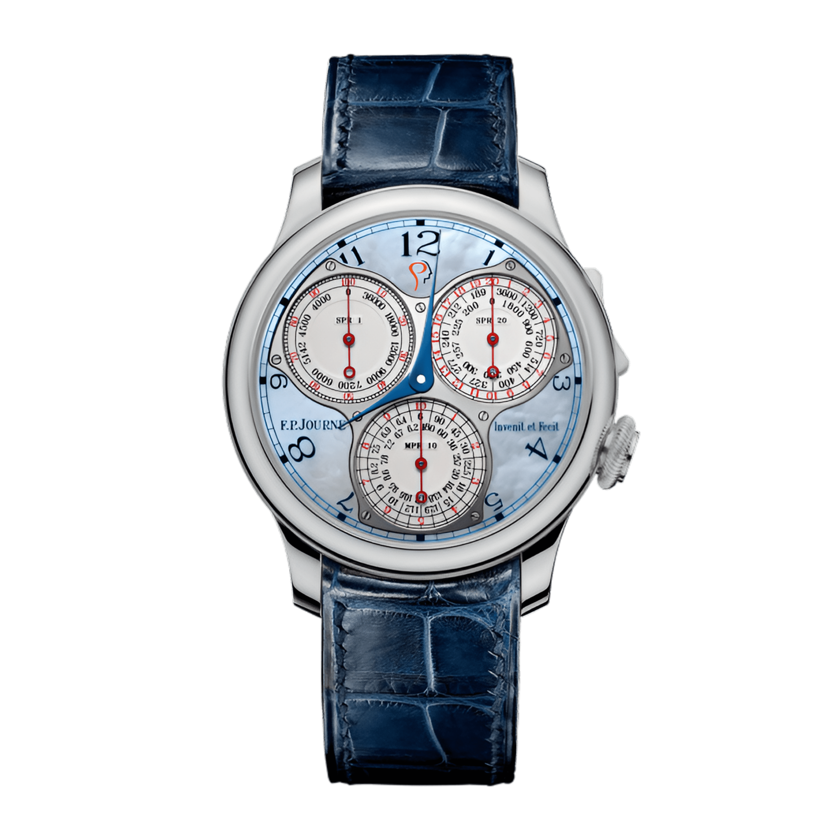 F.P. Journe Centigraphe Souverain ICM 2016 Platinum Blue & Silver
