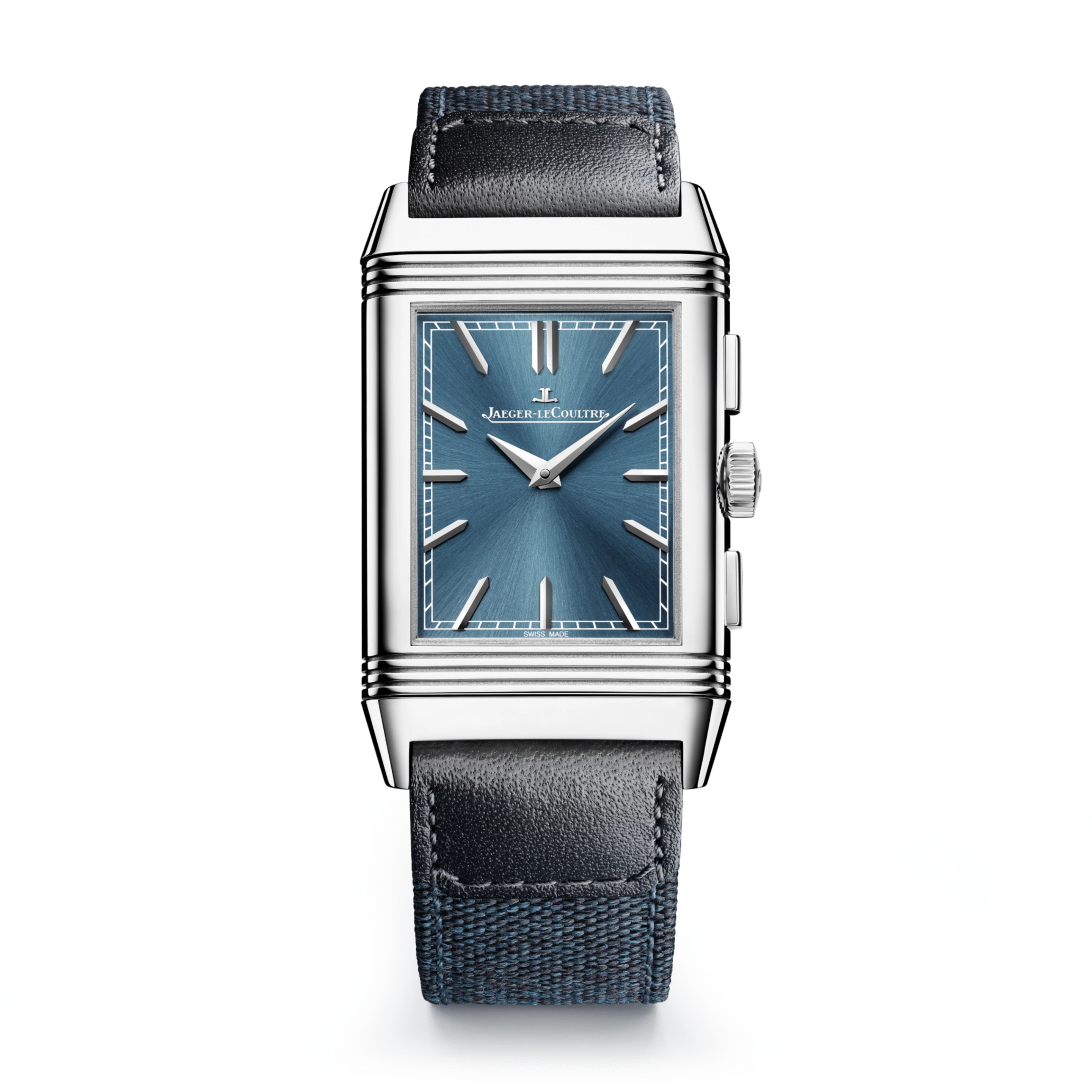 Reverso Tribute Chronograph Steel Blue Dial 29mm Product Image