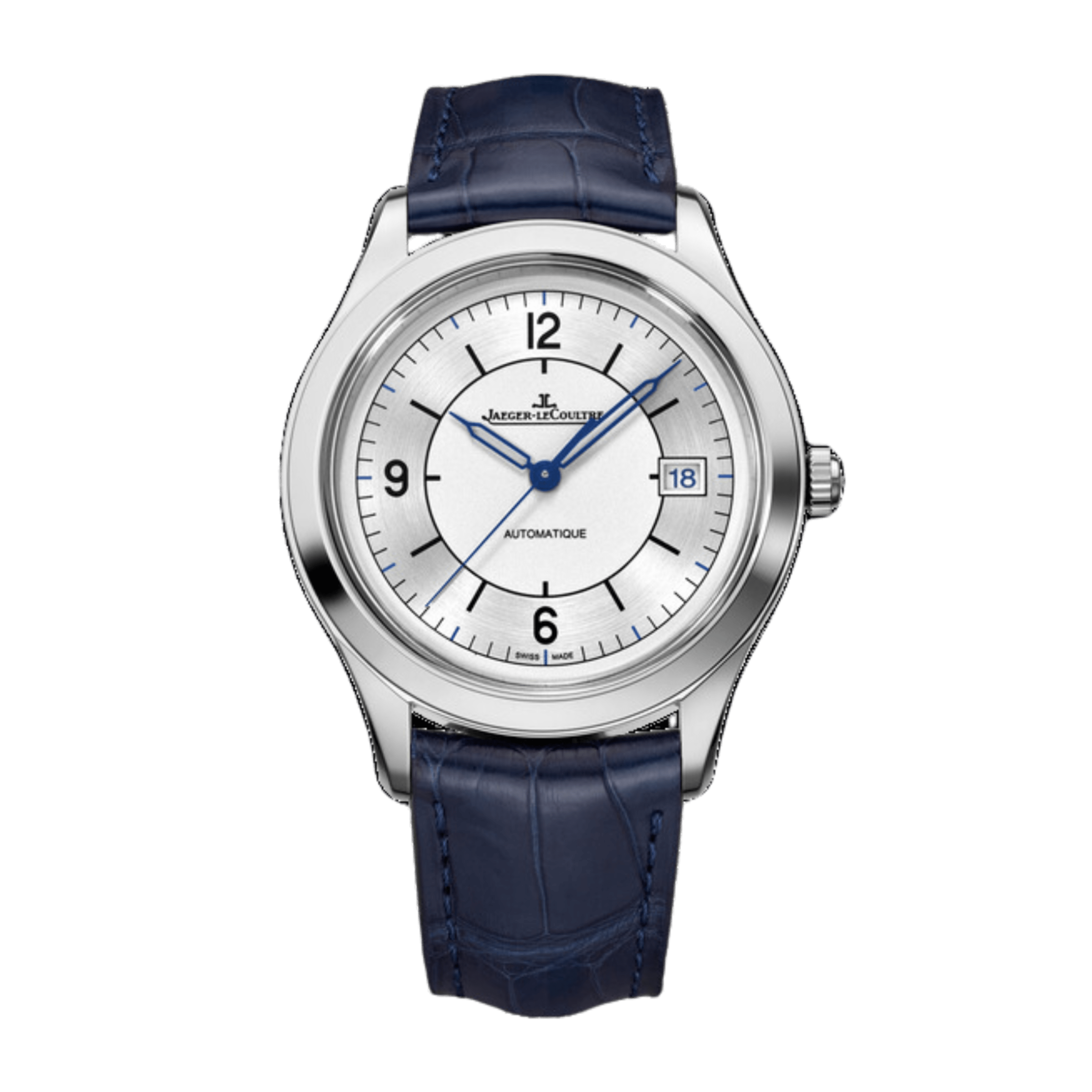 Master Control Date Steel Silver Dial 39mm Product Image