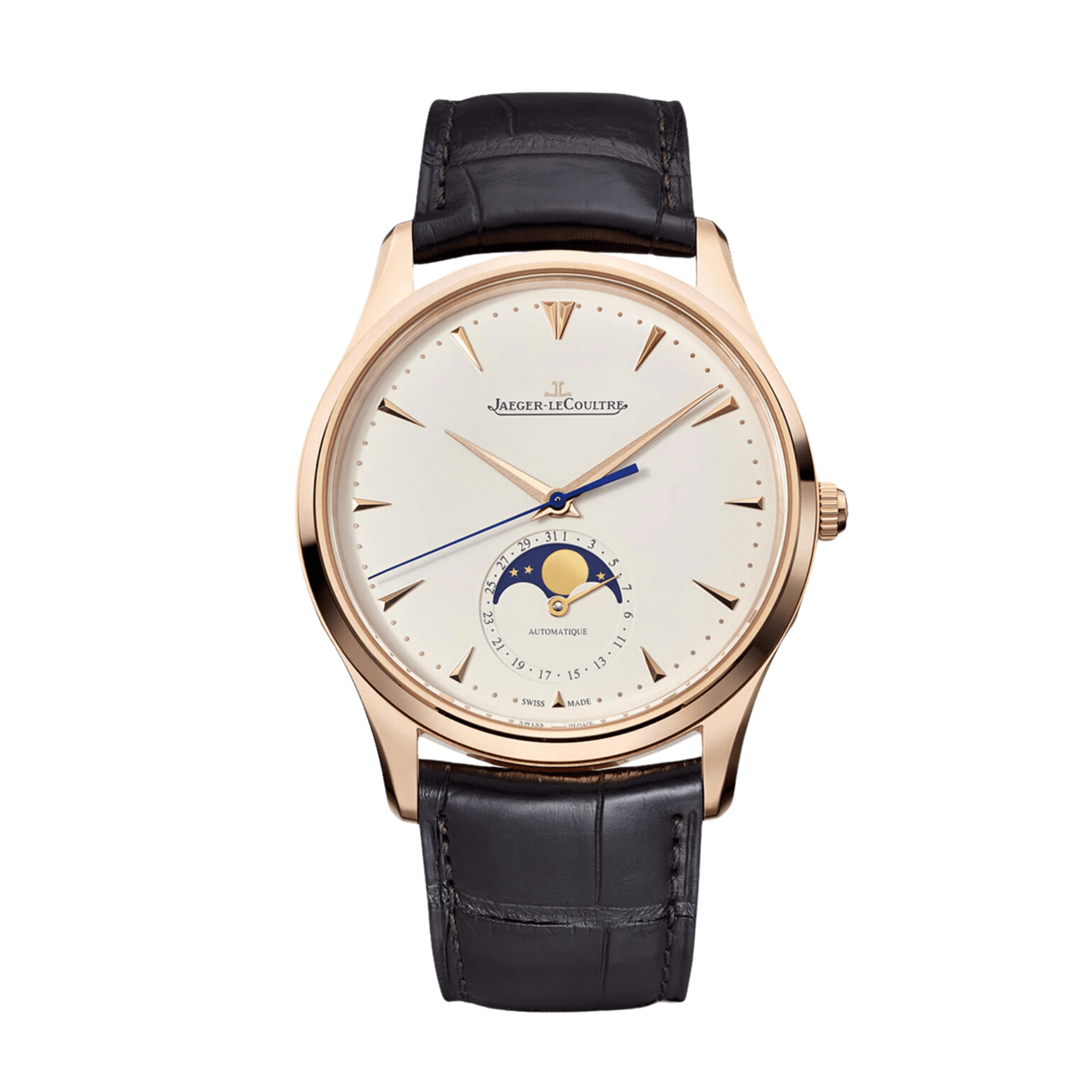 Master Ultra Thin Master Ultra Thin Moon Rose Gold White Dial 39mm Product Image