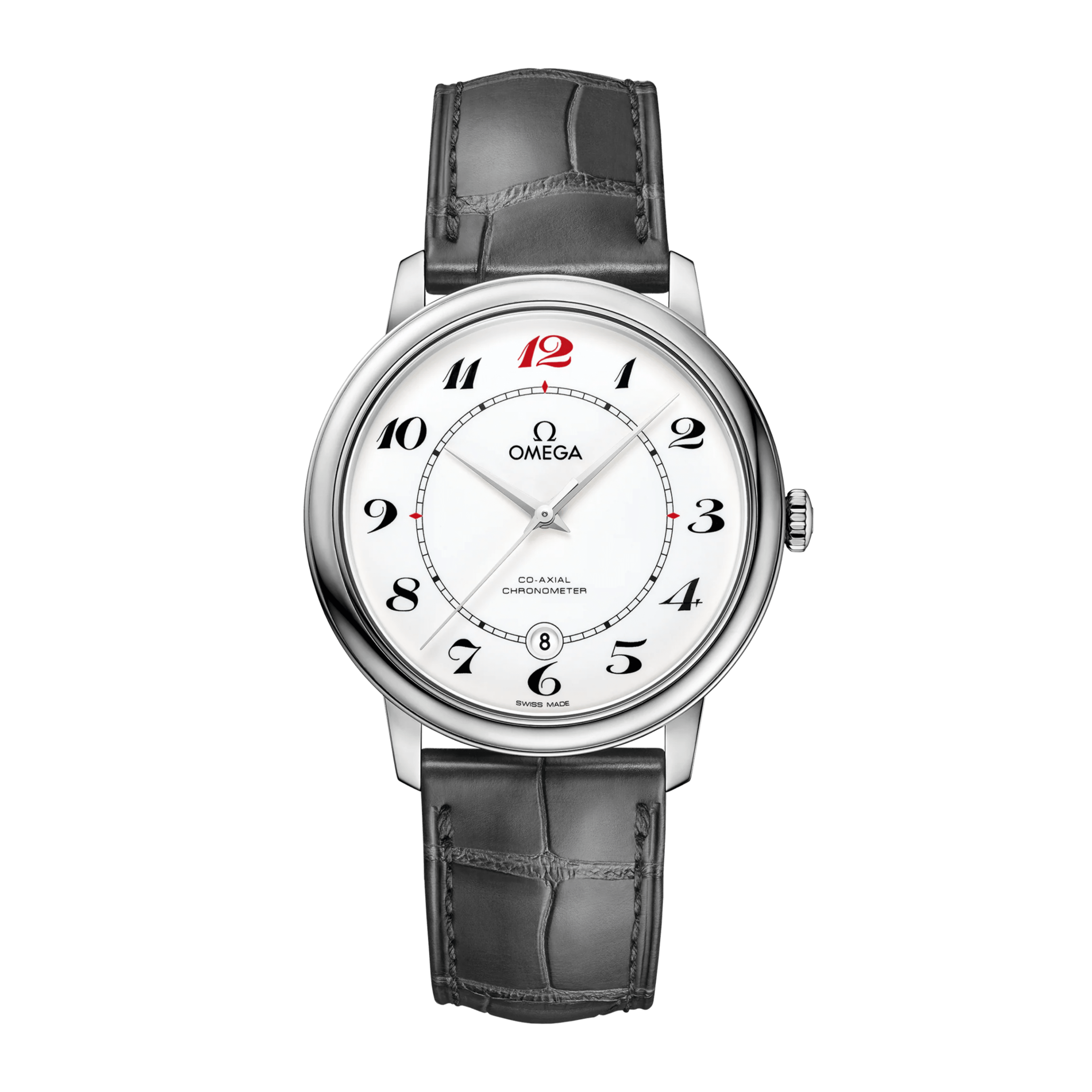 De Ville Prestige 50th Anniversary White Gold White Dial 39mm Product Image