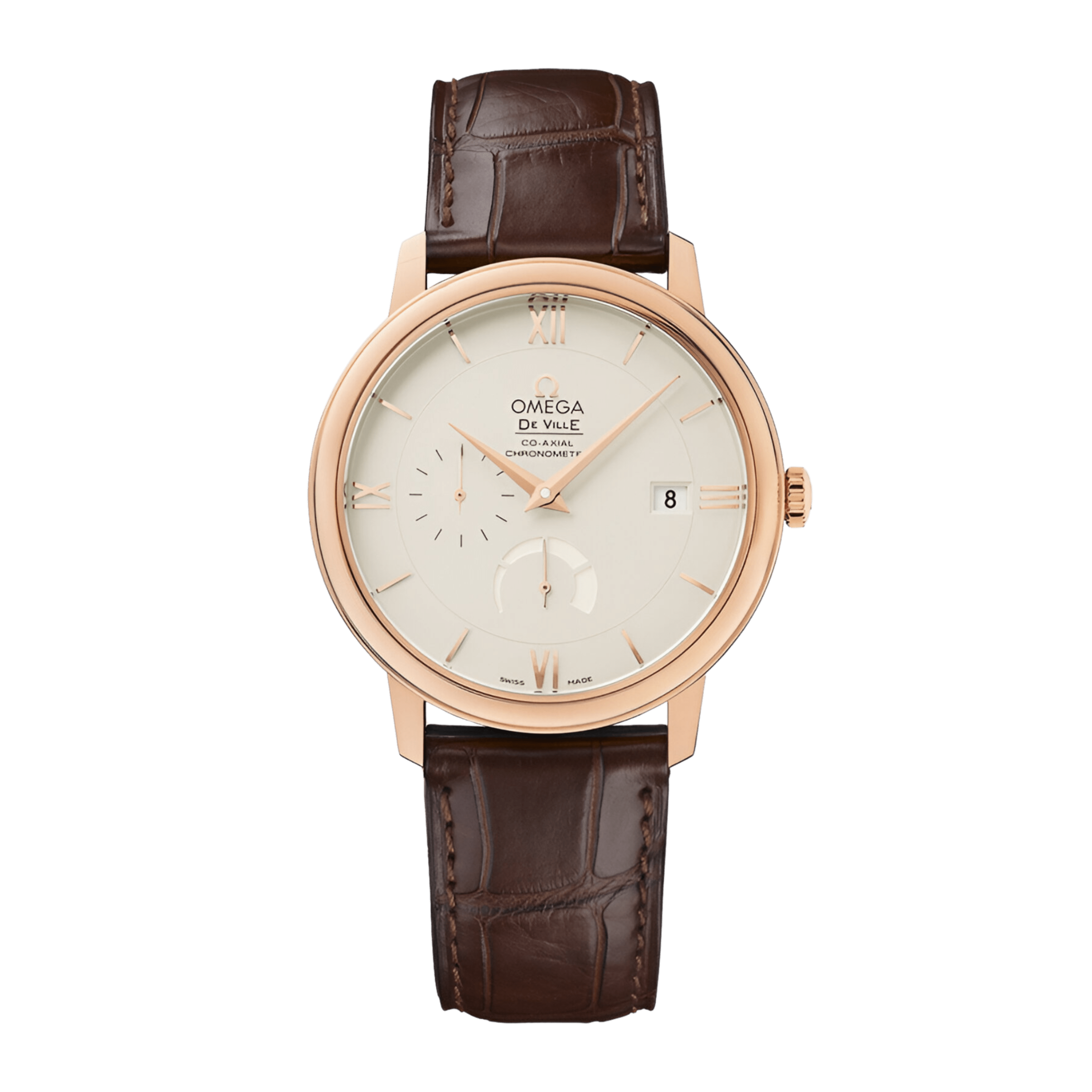 De Ville Prestige Power Reserve Rose Gold Ivory Dial 39mm Product Image