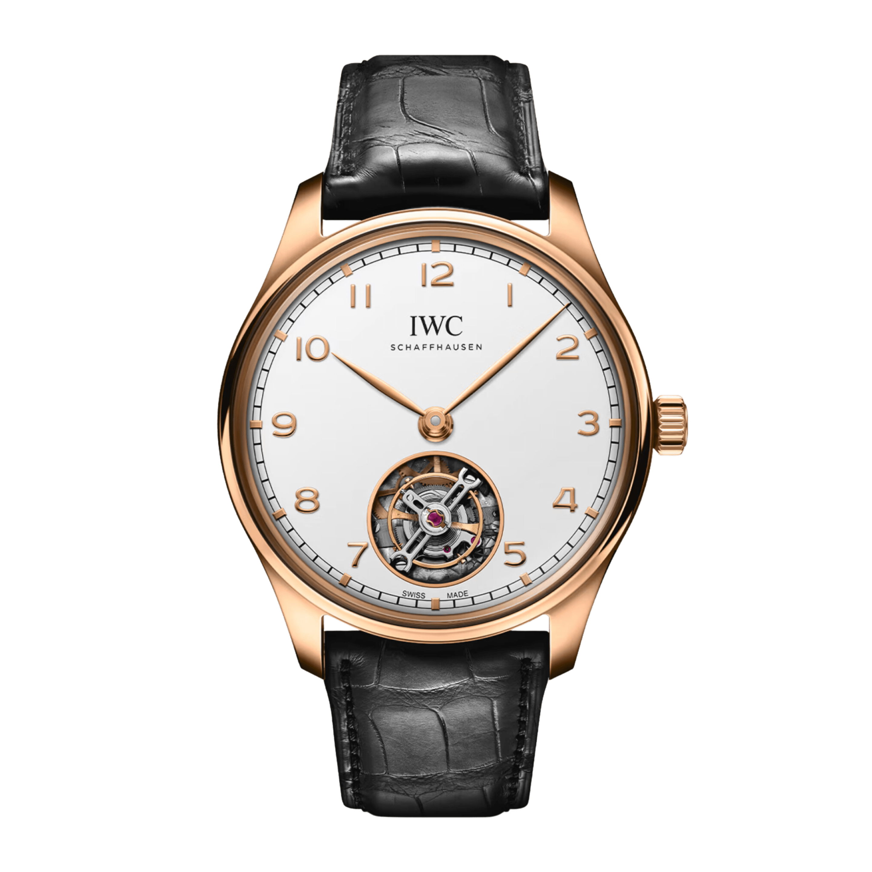 Portugieser Tourbillon Armor Gold Silver Dial 42mm Product Image