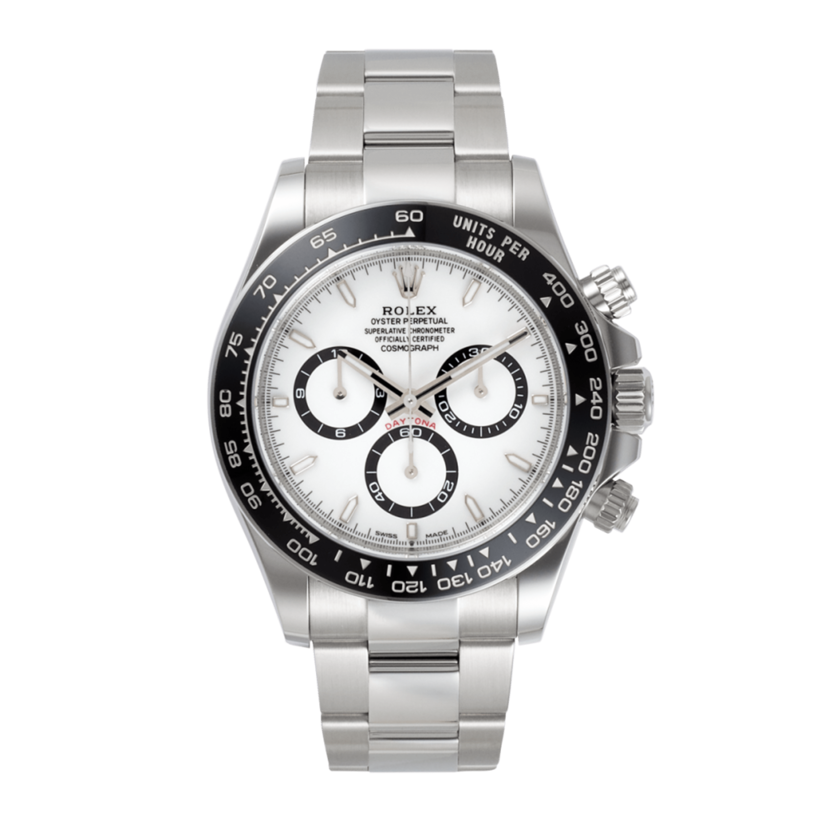 Daytona Steel White Dial "Panda" 40mm Product Image