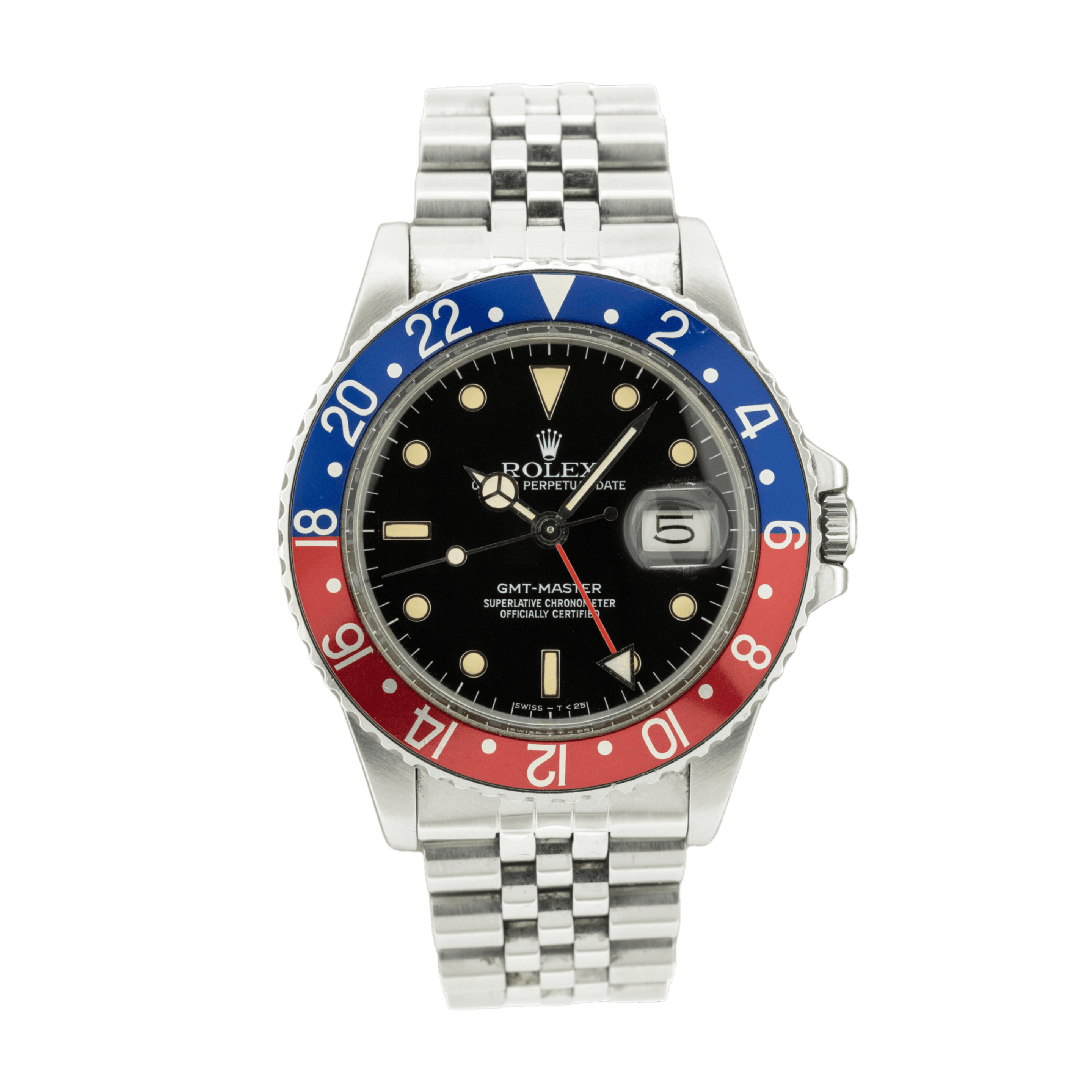GMT-Master Steel Jubilee Black Dial "Pepsi" 40mm Product Image