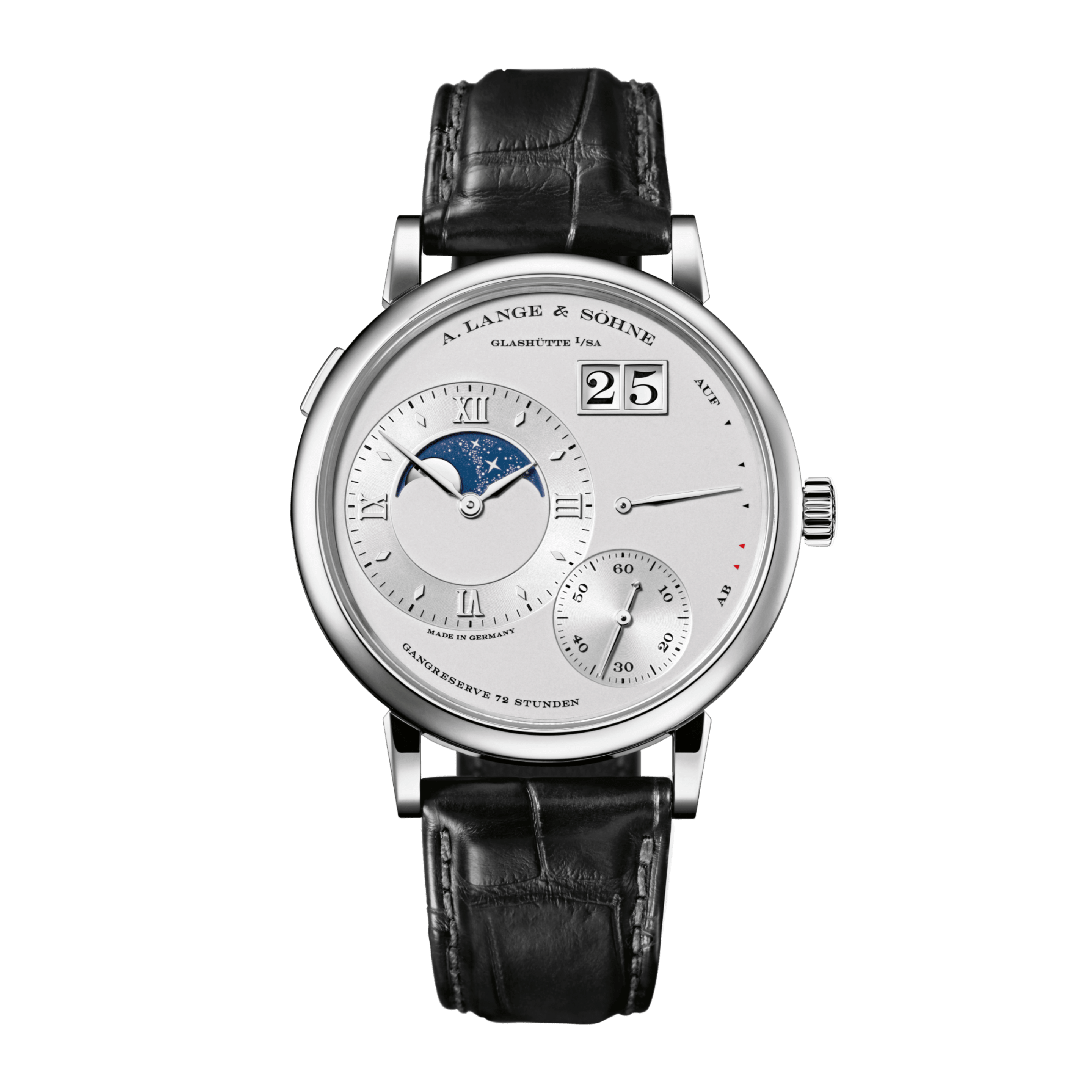 Lange 1 Grand Moonphase Platinum Silver Dial 41mm Product Image