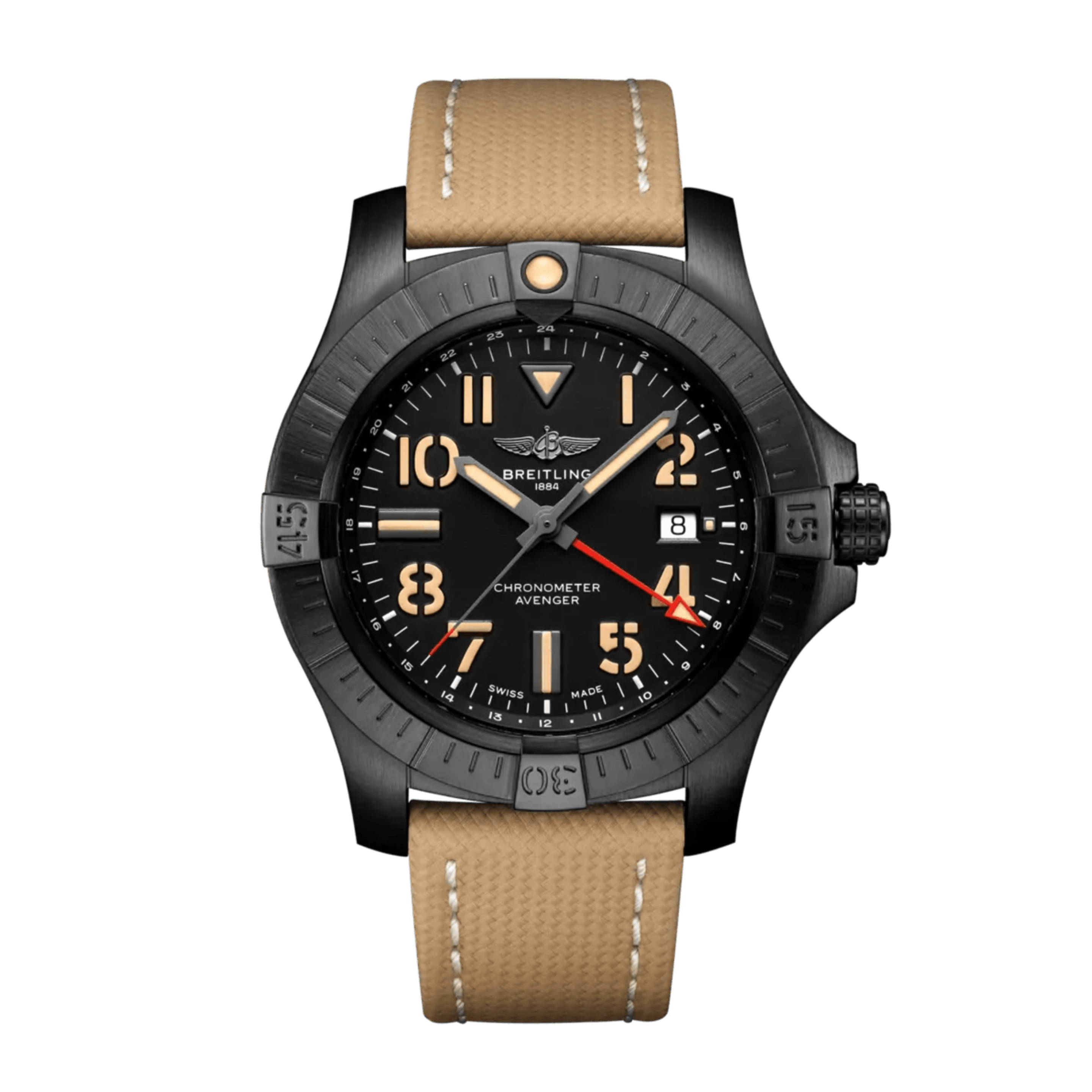Avenger GMT Night Mission Titanium Black Dial 45mm Product Image
