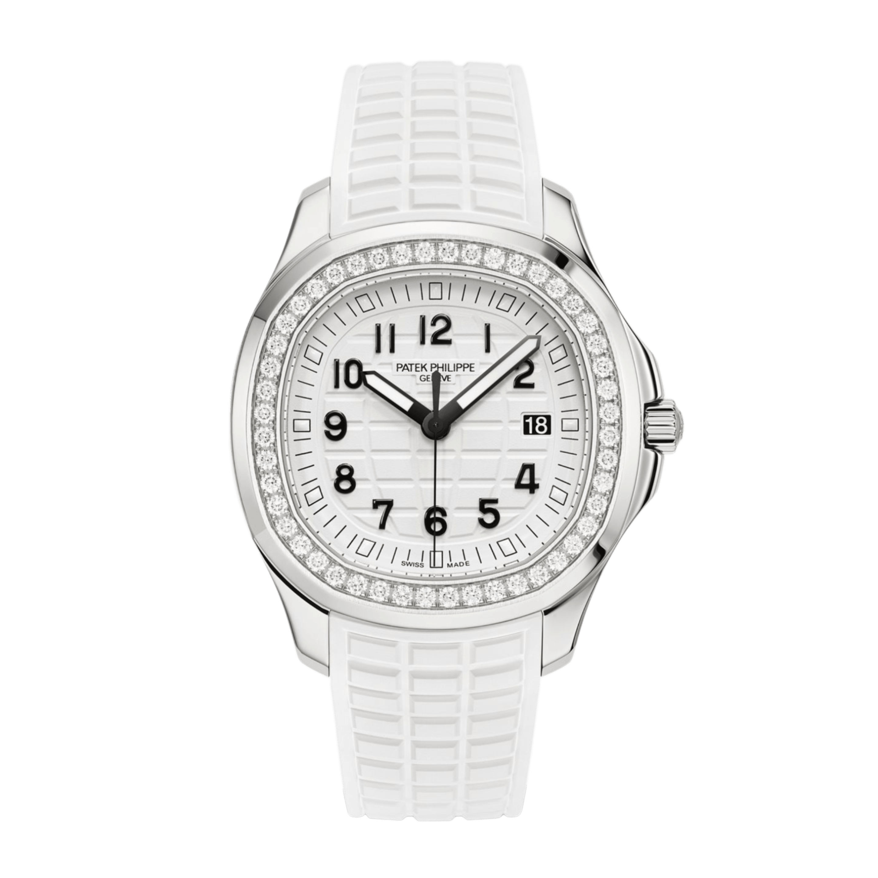 Aquanaut Luce Quartz Steel Diamond White Dial 38mm Product Image