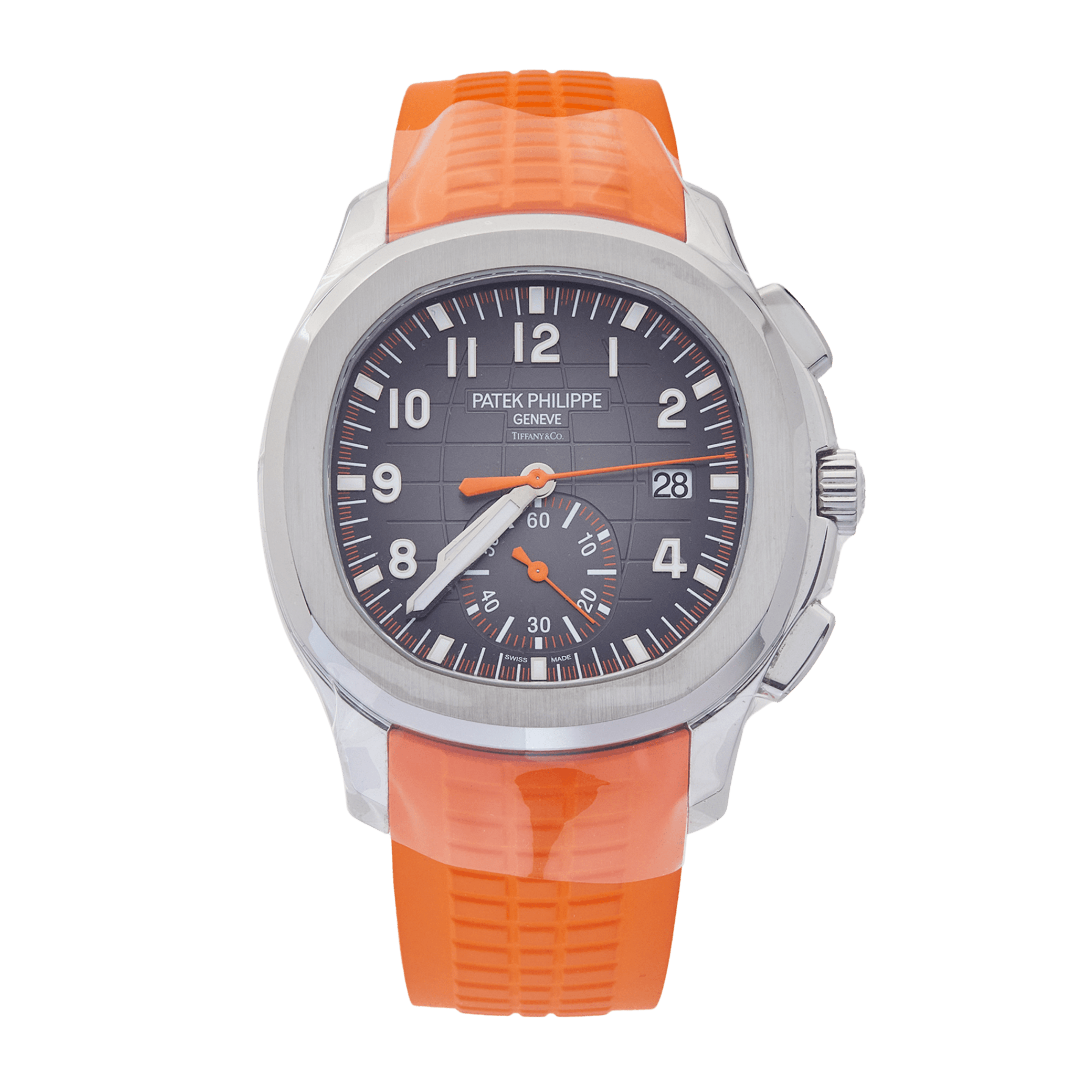 Aquanaut Chronograph Steel Black Dial "Tiffany & Co." 42mm Product Image