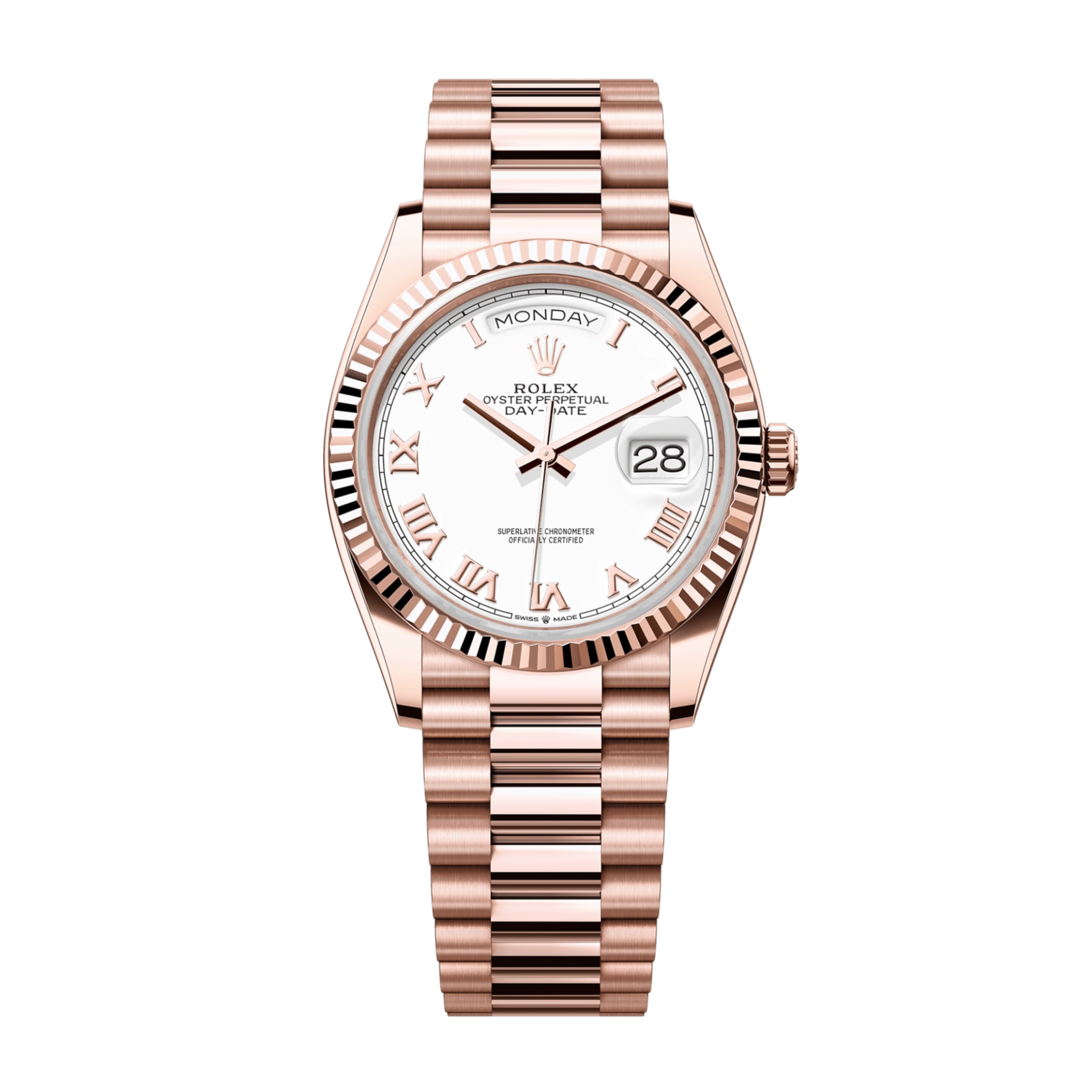 Day-Date 36 Rose Gold White Dial 36mm Product Image