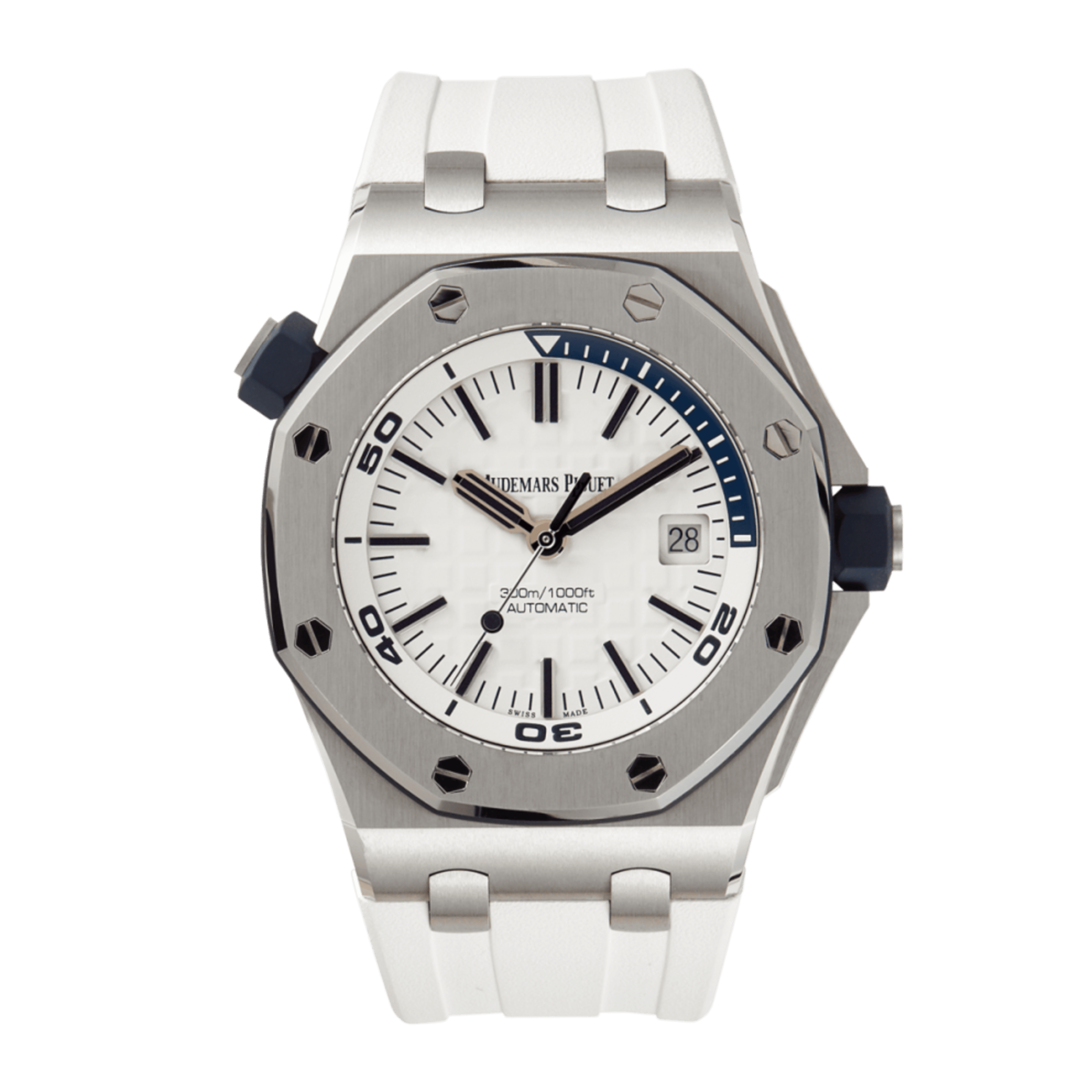 Audemars Piguet Royal Oak Offshore Diver Steel White Dial 42mm