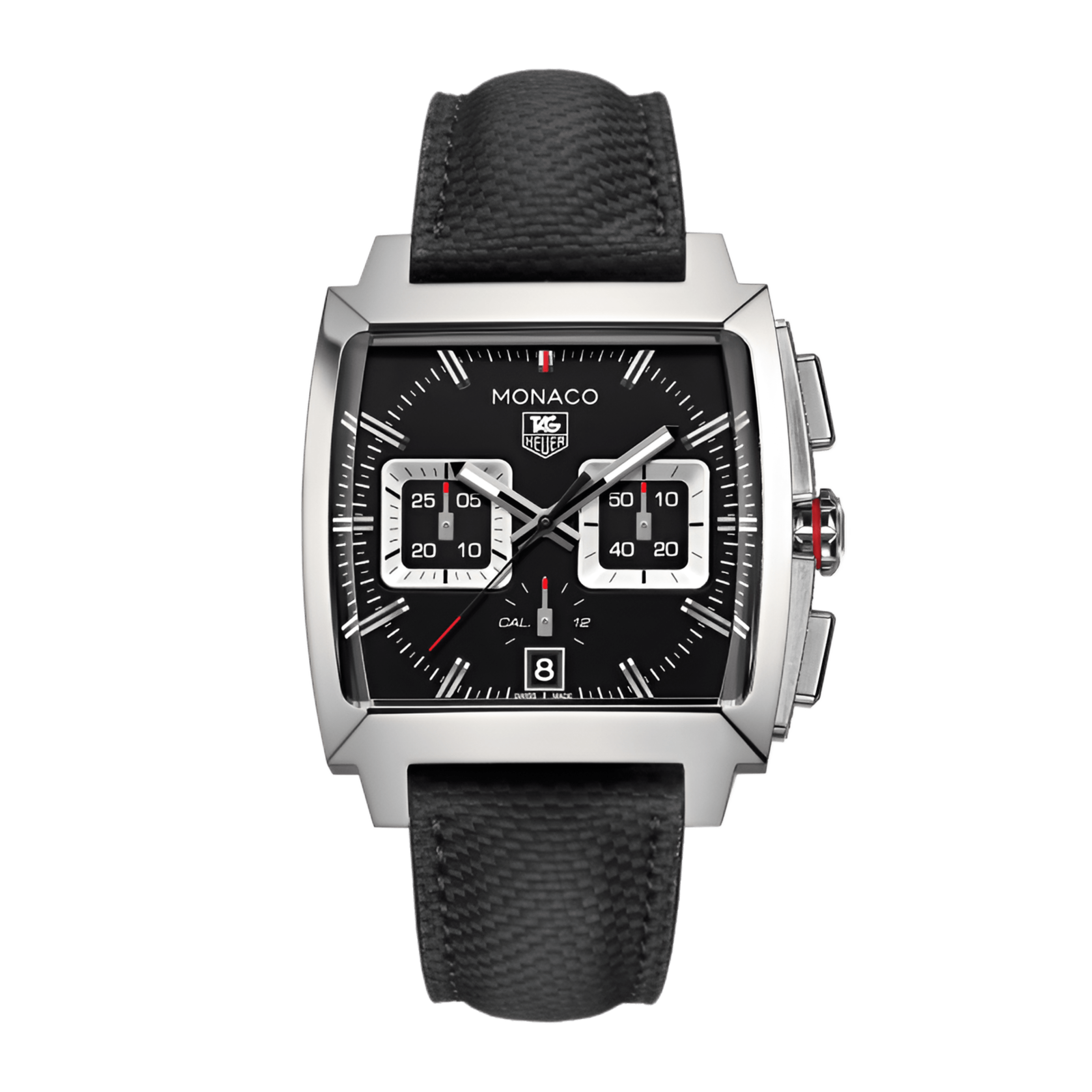Tag Heuer Monaco Chronograph Steve McQueen Steel Black Dial 39mm