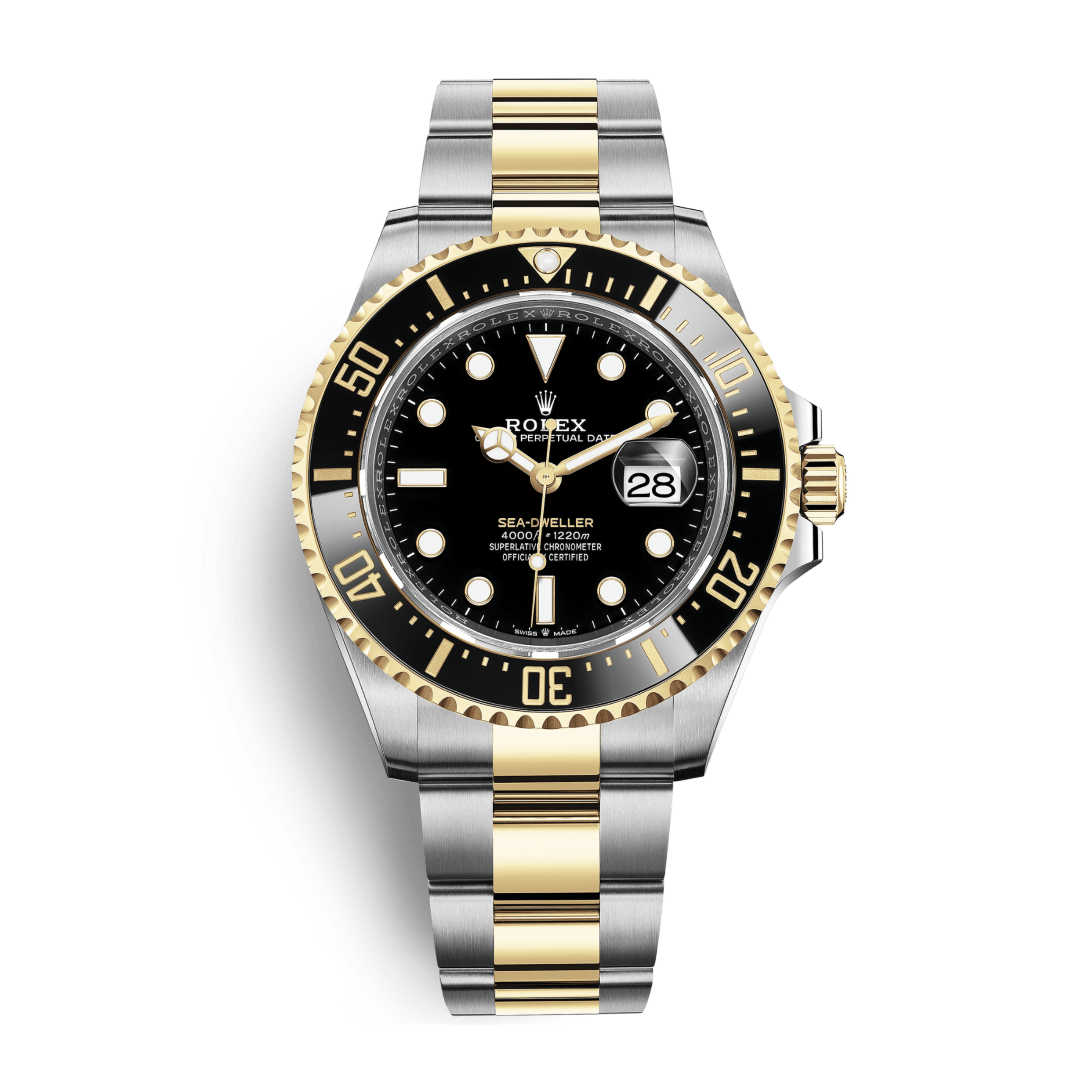 Sea-Dweller Yellow Gold & Steel Black Dial 43mm Product Image