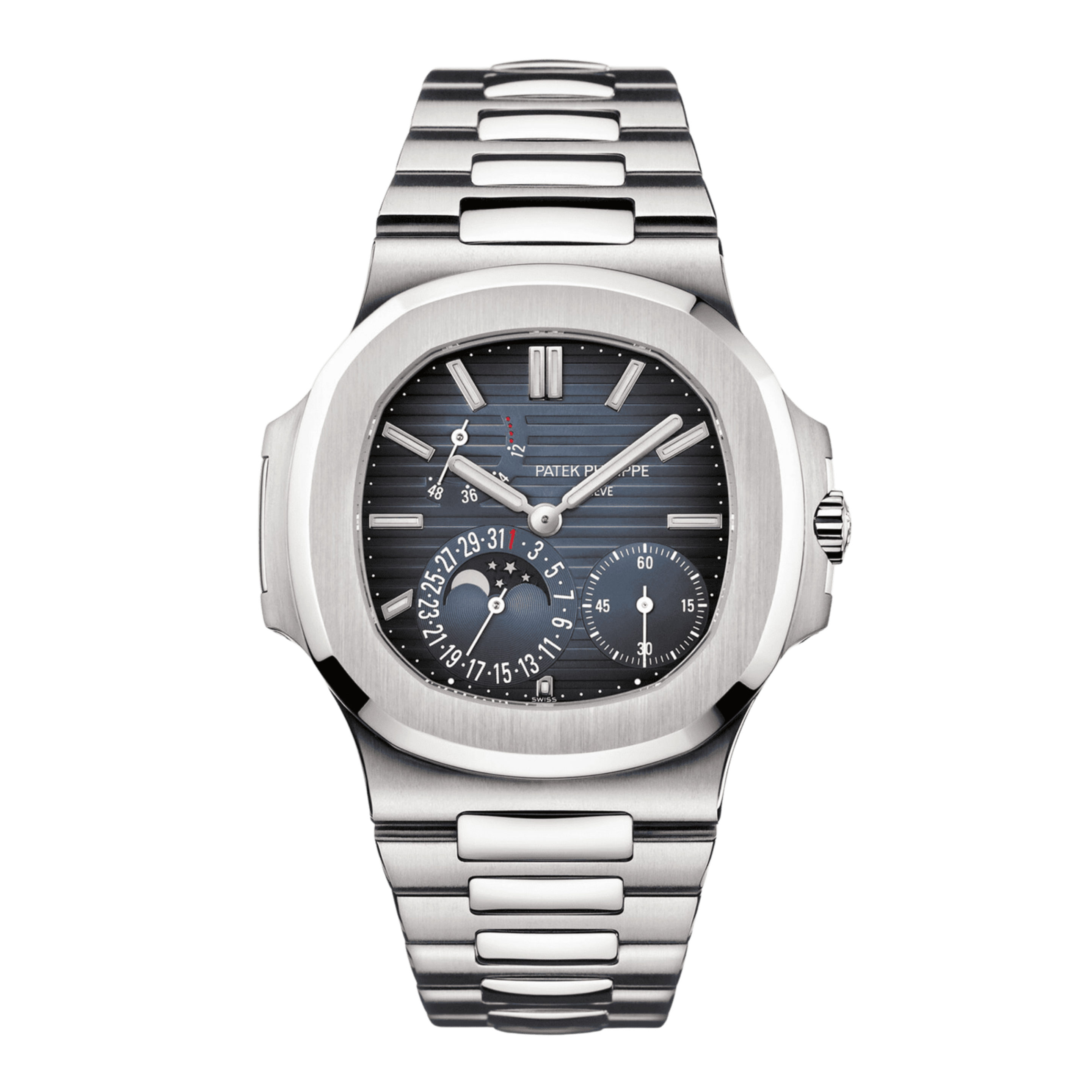 Nautilus Moonphase Steel Blue Dial 40mm Product Image