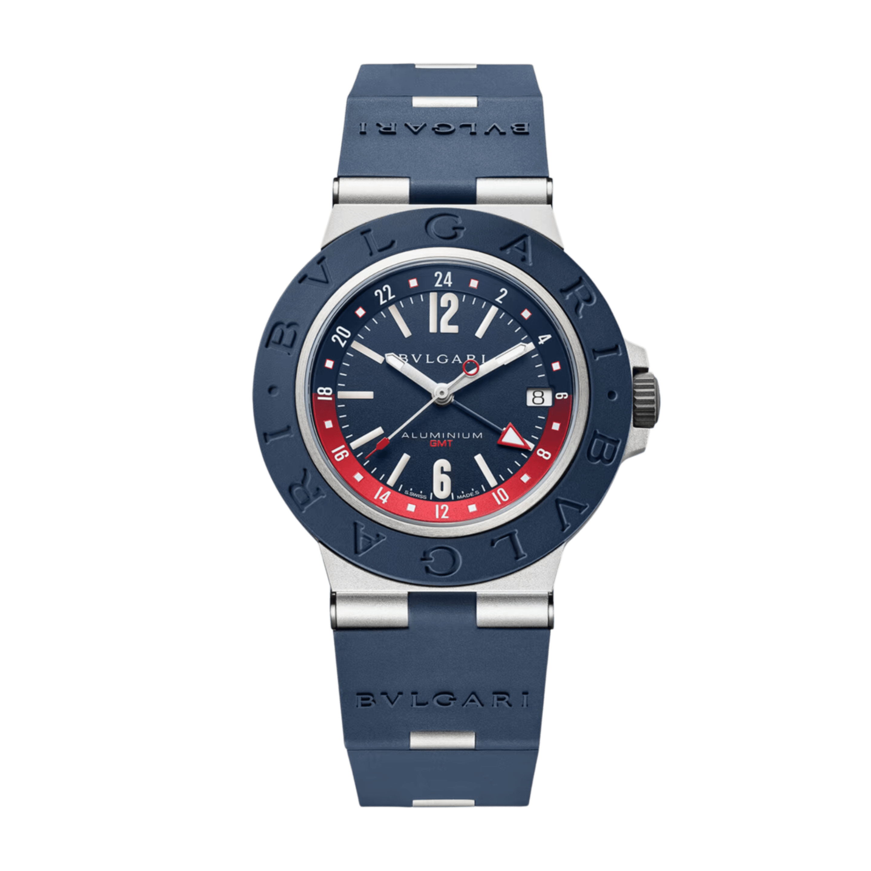 Aluminium Titanium & Aluminium Blue Dial 40mm Product Image