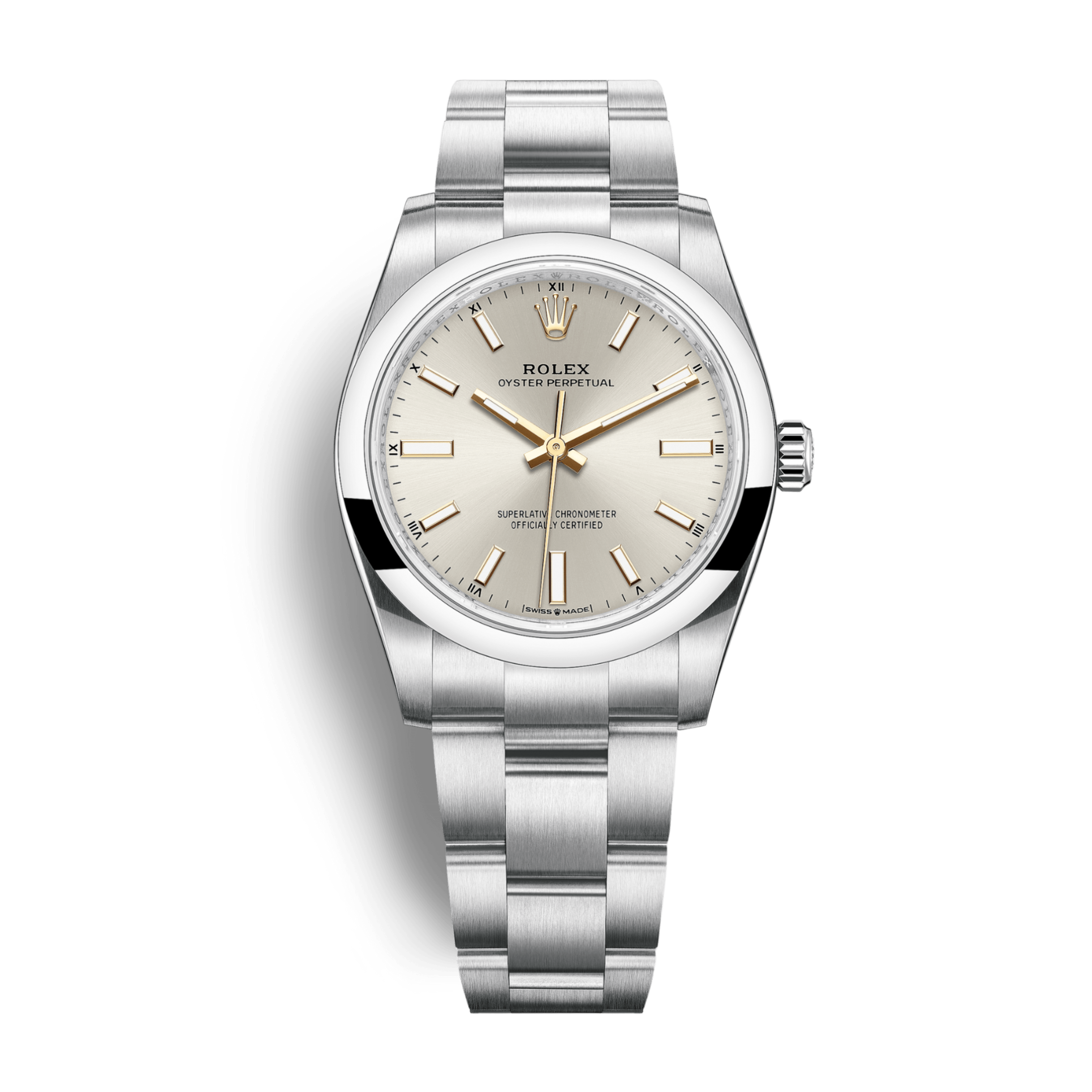 Oyster Perpetual Steel Silver Dial 34mm Product Image