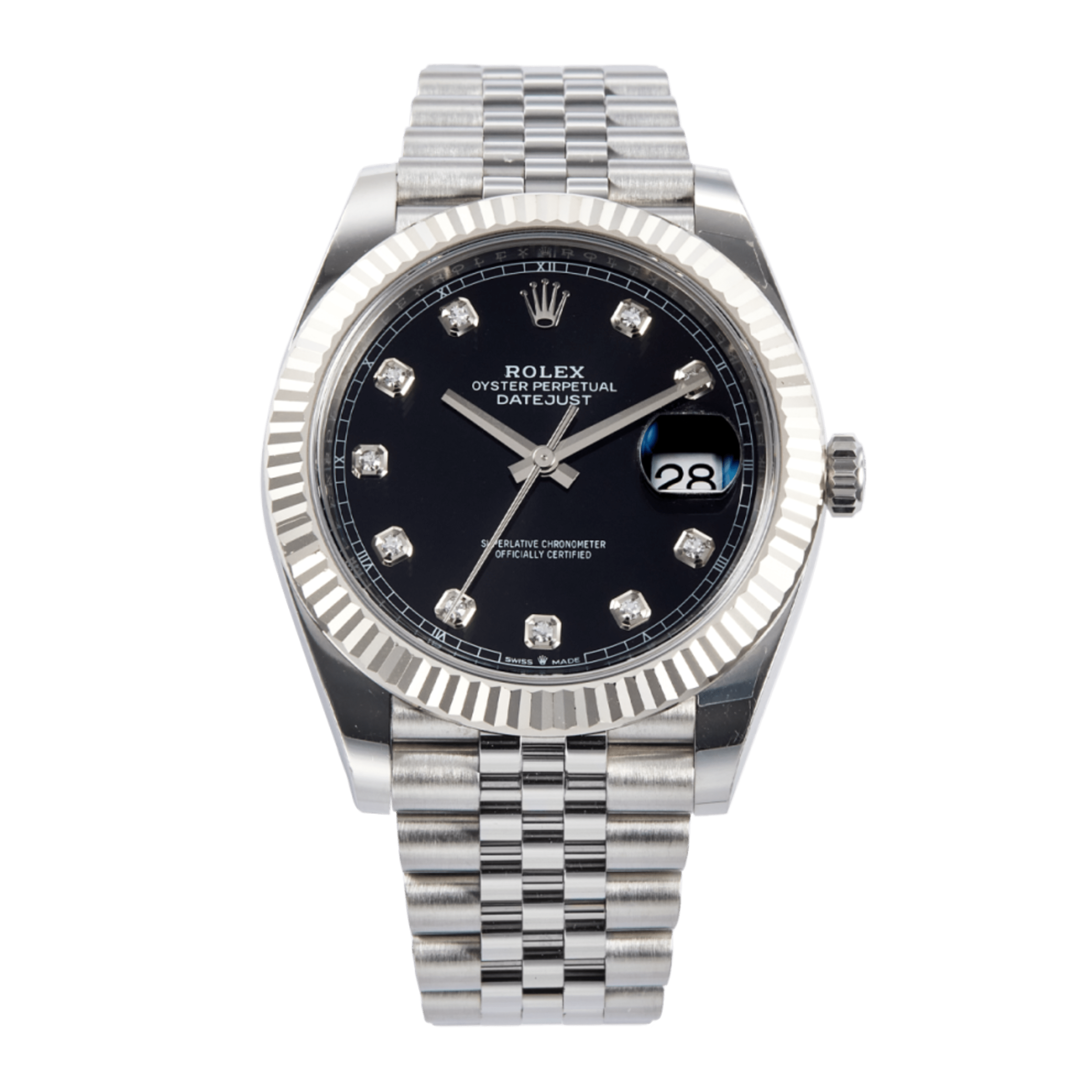 Datejust Steel Jubilee Black Dial 41mm Product Image